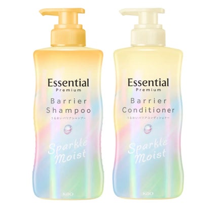 エッセンシャルプレミアム バリアシャンプー・コンディショナー スパークルモイスト/エッセンシャル/市販シャンプーを使ったクチコミ(1枚目)