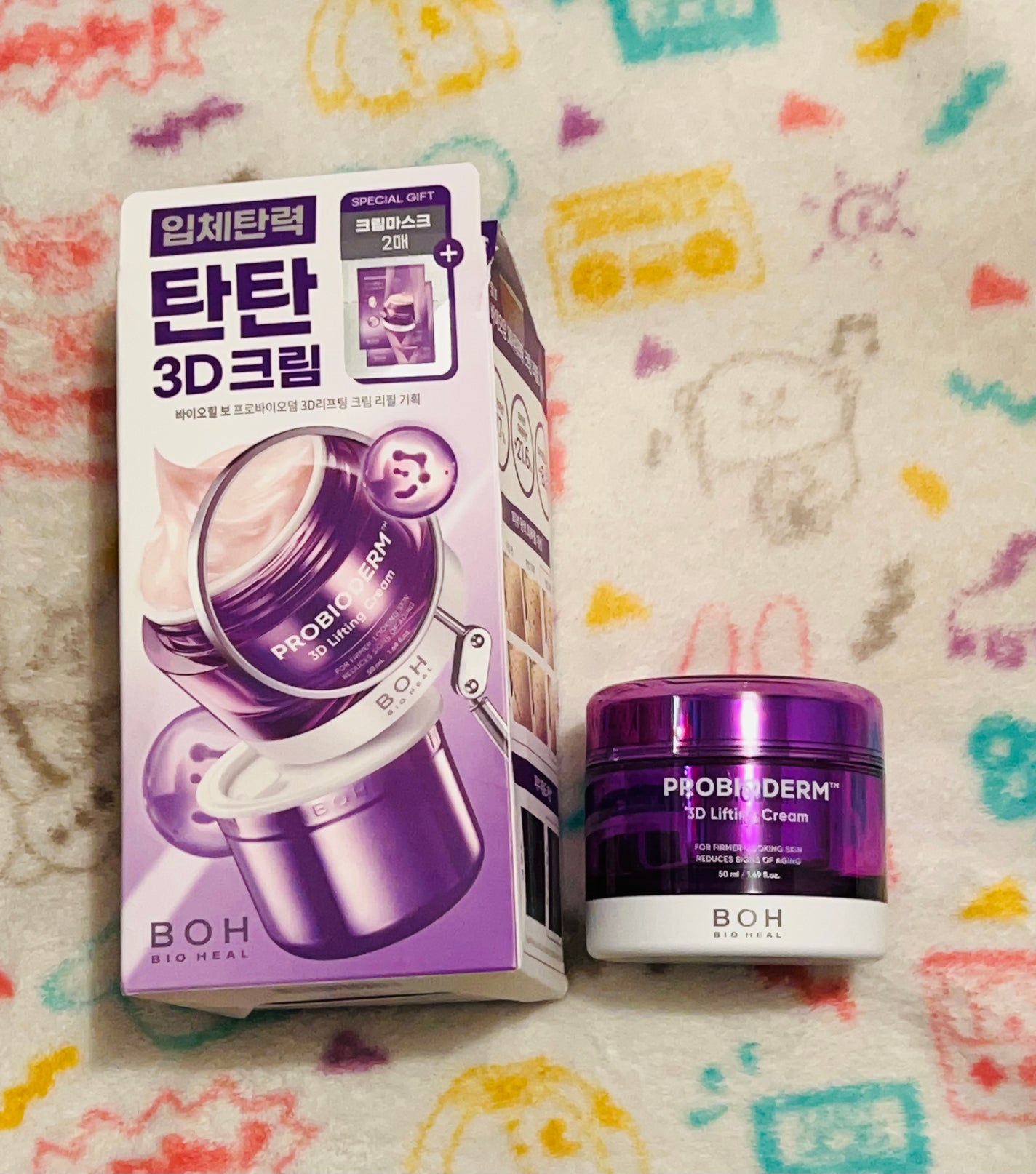 バイオヒールボ プロバイオダーム 3Dリフティングクリーム/BIOHEAL BOH/フェイスクリームを使ったクチコミ(1枚目)