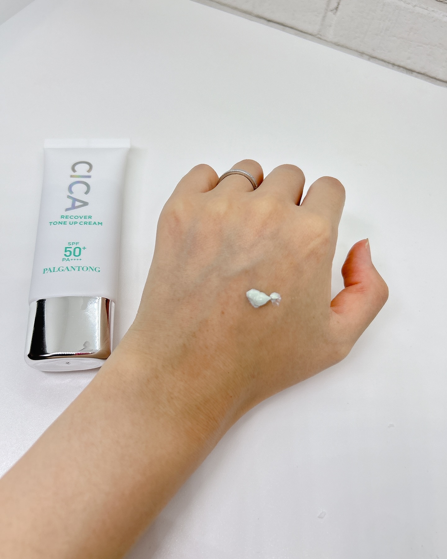 CICAリカバートーンアップクリーム/パルガントン/化粧下地を使ったクチコミ（2枚目）