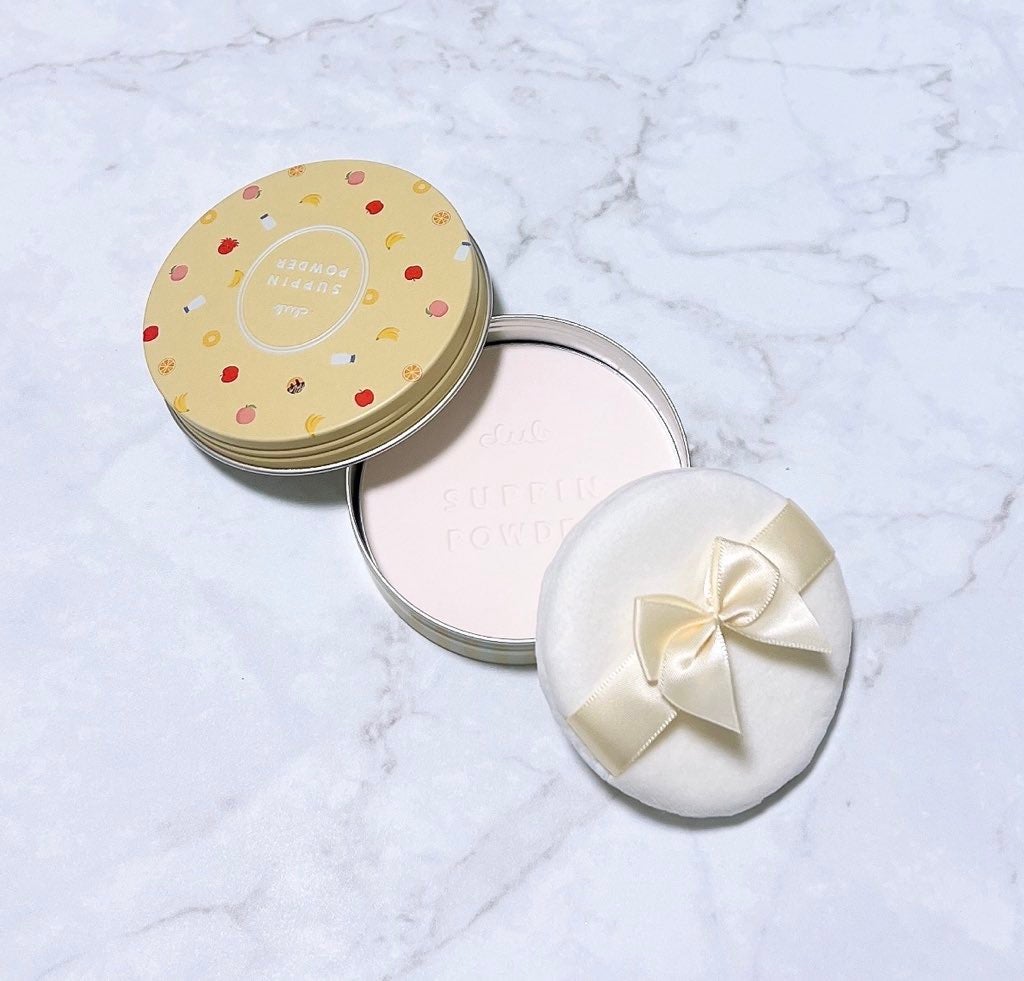 すっぴんパウダーCミックスジュースの香り/クラブ/プレストパウダーを使ったクチコミ(3枚目)