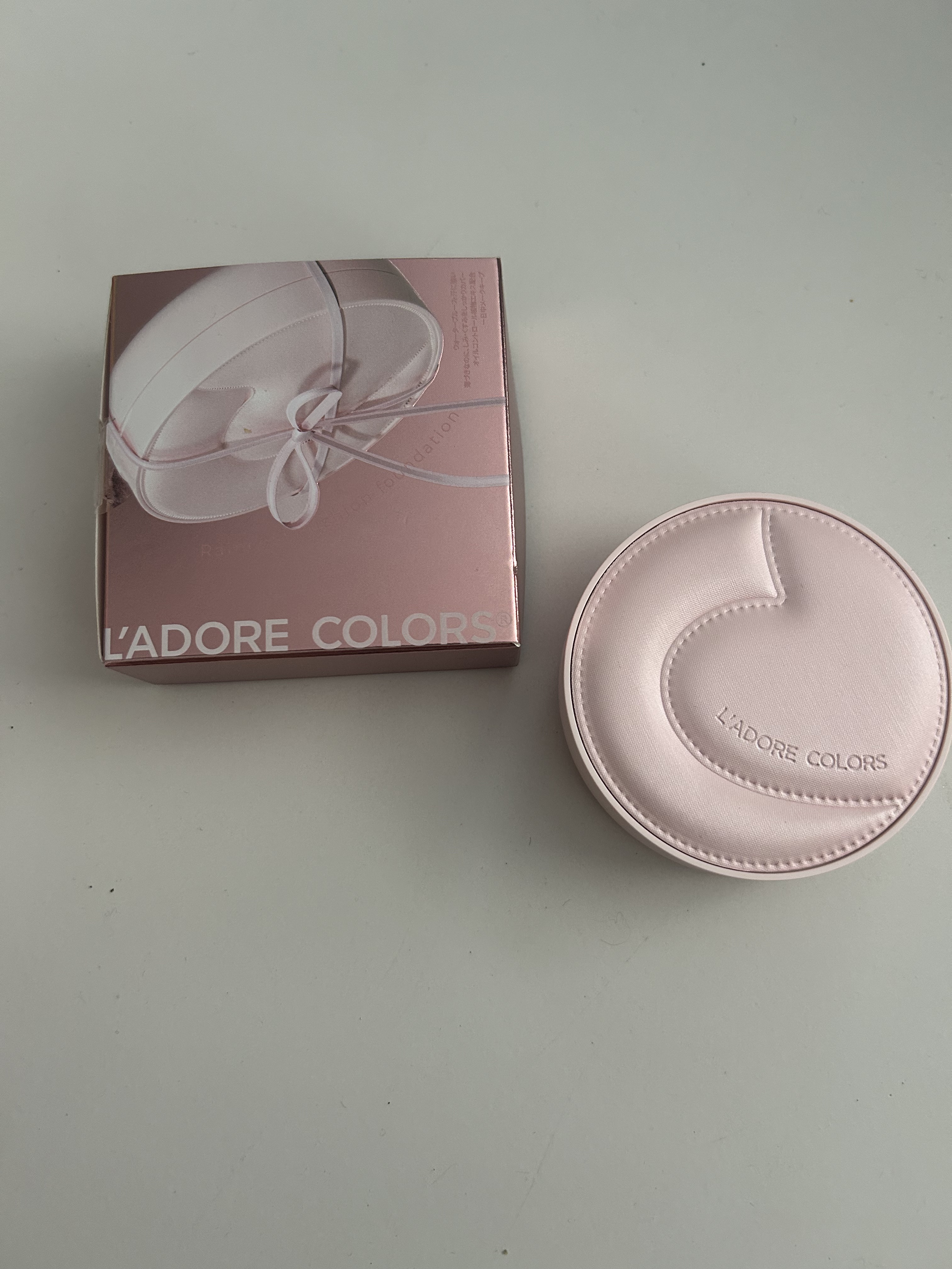 L'ADORE COLORS レインコート クッション ファンデーション/L'adore Colors/クッションファンデーションを使ったクチコミ（1枚目）