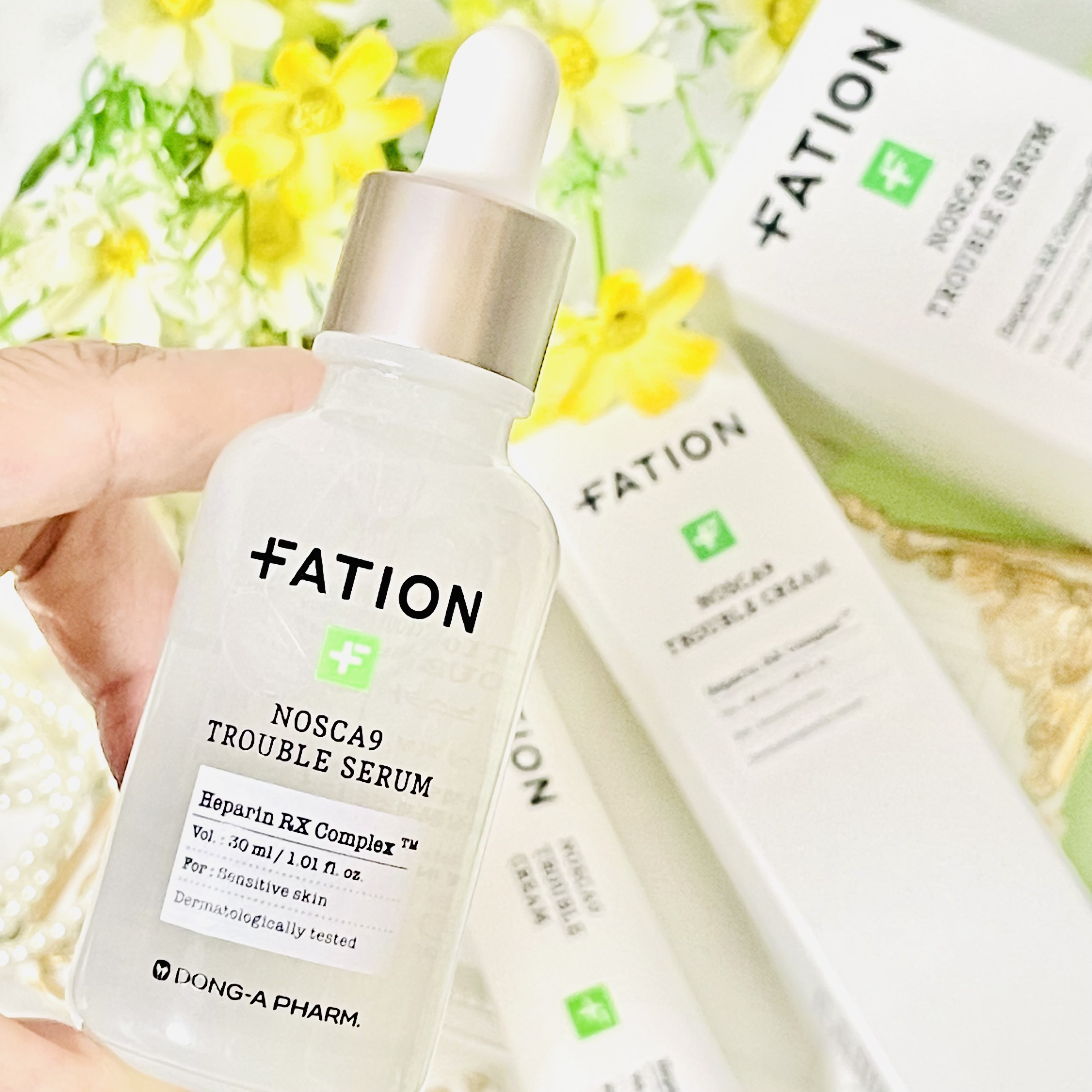 ノスカナイン トラブル セラム/FATION/美容液を使ったクチコミ（3枚目）