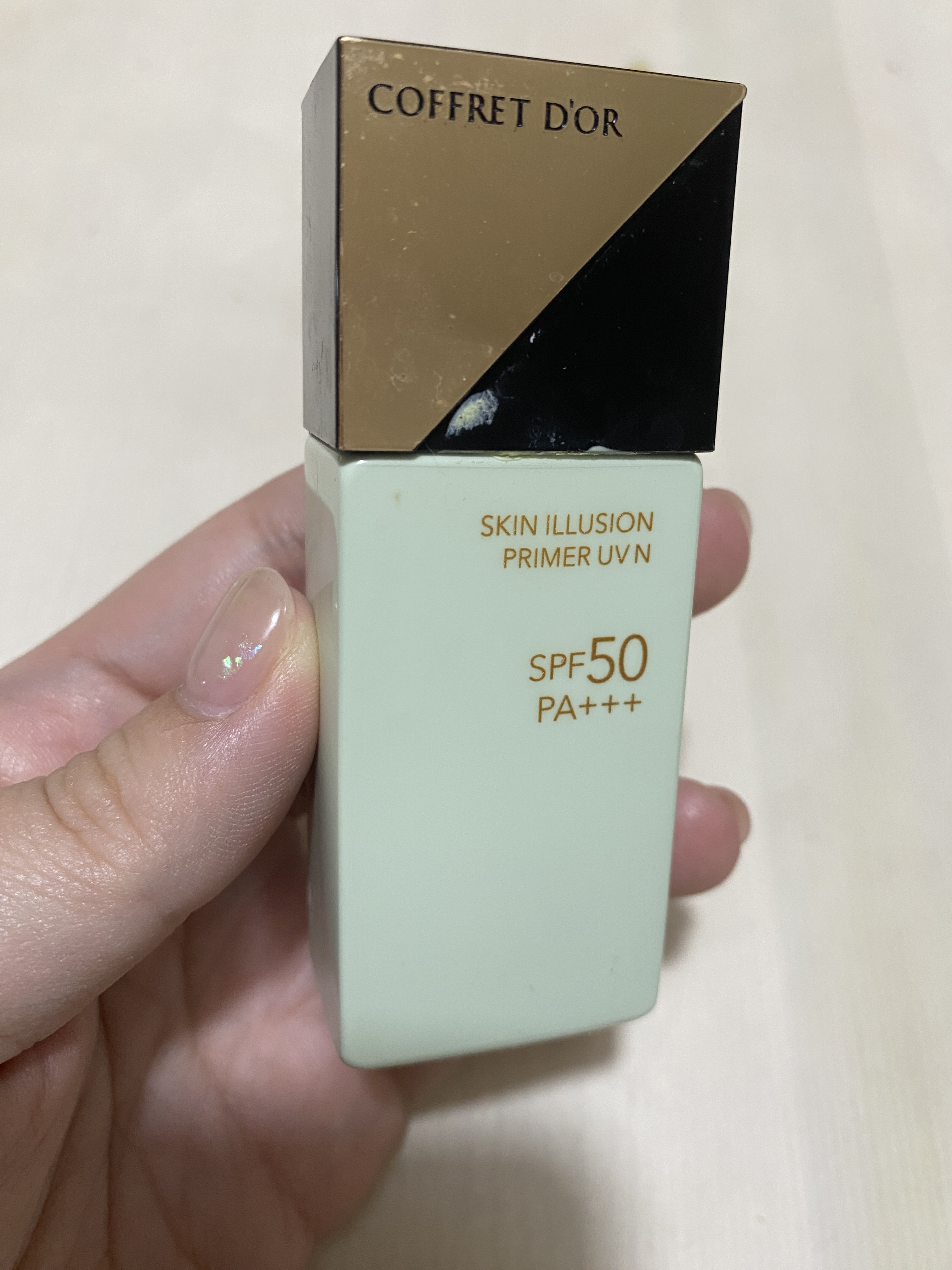 スキンイリュージョンプライマーＵＶｎ グリーン/コフレドール/化粧下地を使ったクチコミ（2枚目）