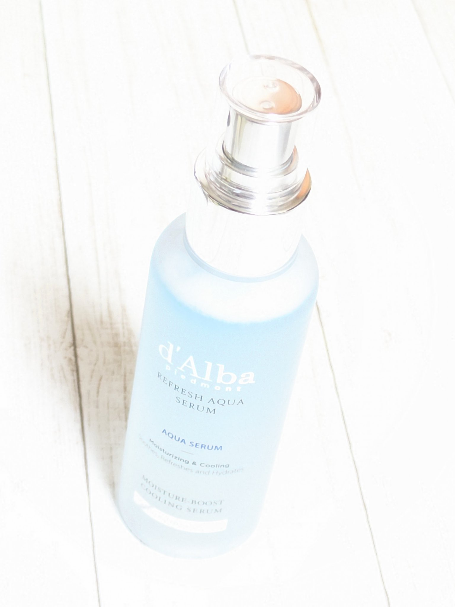 ホワイトトリュフリフレッシュアクアセラム/ダルバ/ミスト状化粧水を使ったクチコミ（3枚目）