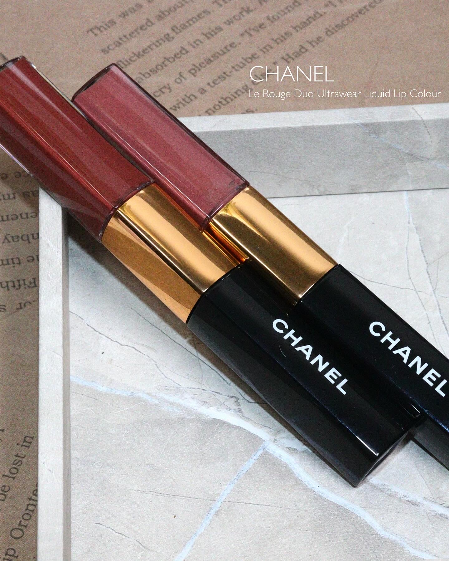 ル ルージュ デュオ ウルトラ トゥニュ/CHANEL/口紅を使ったクチコミ（2枚目）