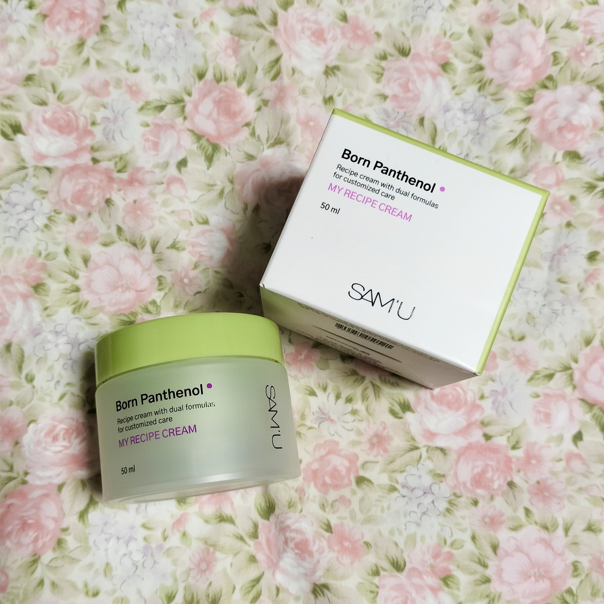 ボーンパンテノールマイレシピクリーム/SAM'U/フェイスクリームを使ったクチコミ（1枚目）