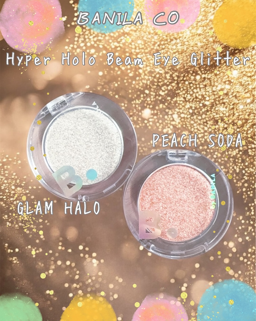 ハイパーホロビーム アイグリッター/BANILA CO/グリッターを使ったクチコミ（1枚目）