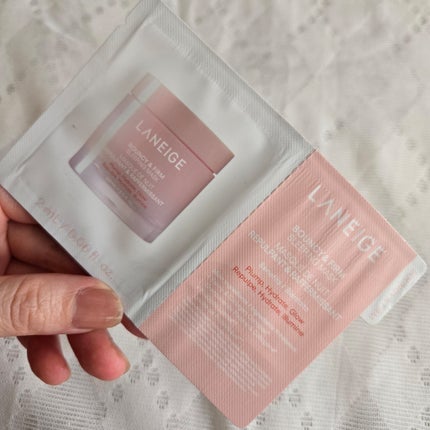 バウンシースリーピングマスク/LANEIGE/フェイスクリームを使ったクチコミ(1枚目)