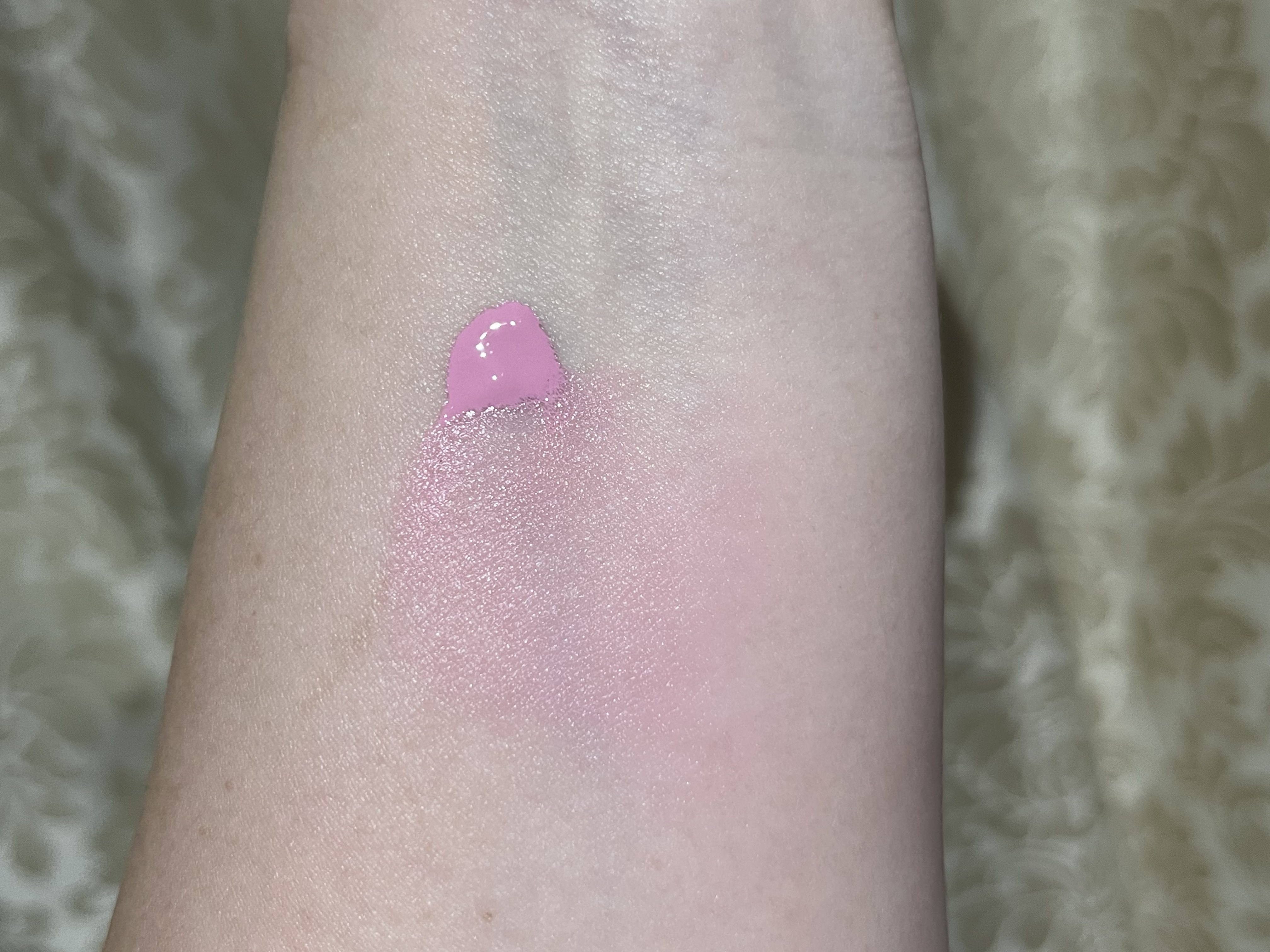 ジルスチュアート UVプロテクト ブラッシュ 01 mystical flamingo/JILL STUART/ジェル・クリームチークを使ったクチコミ（2枚目）