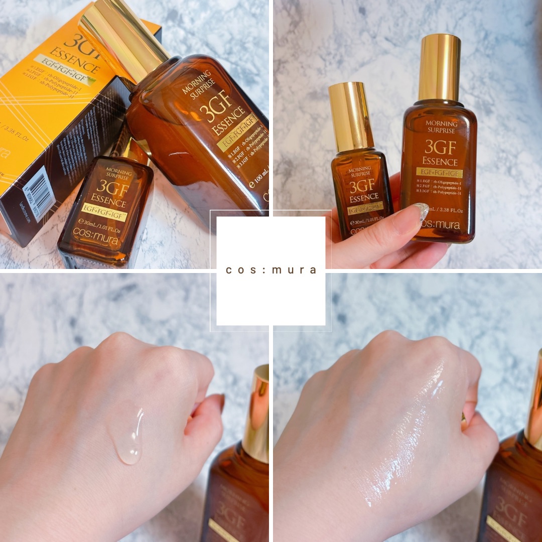 cos:mura 3GF リペアエッセンスのクチコミ「 \ エイジングケアは早く始めたもん勝ち /

こんにちは7です🐰⸝꙳.‎˖
お気に入りの3G.....」（2枚目）