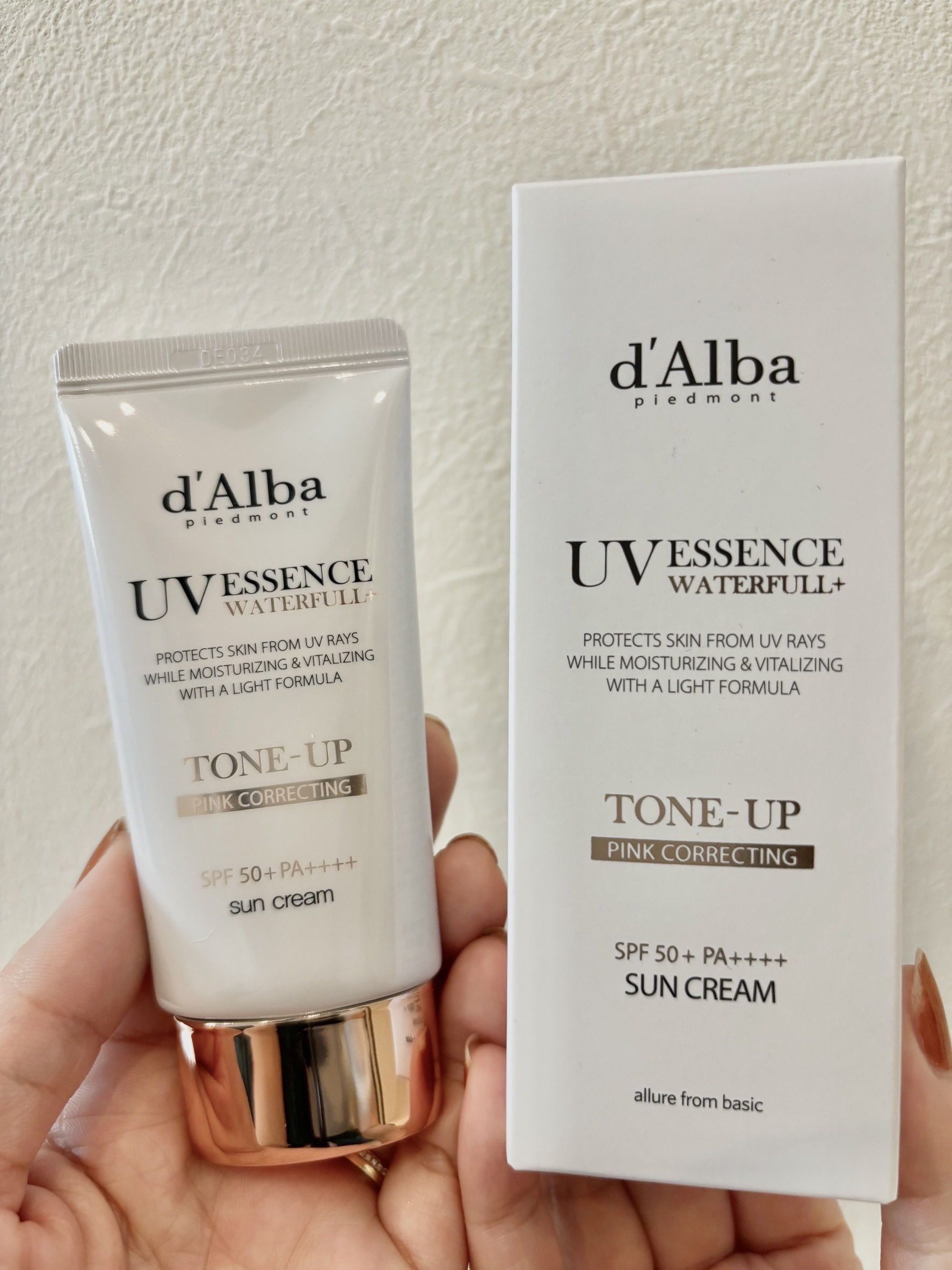 ウォータフルトーンアップサンクリーム/ダルバ/日焼け止めクリームを使ったクチコミ（3枚目）