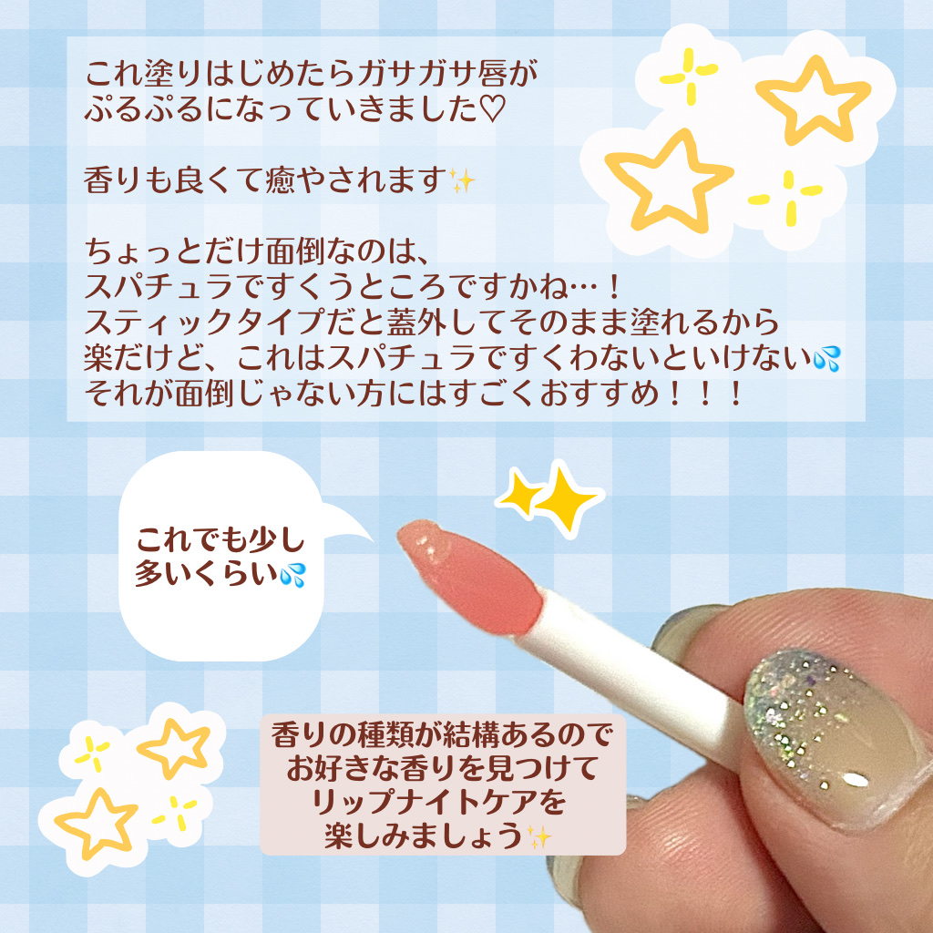 リップスリーピングマスク/LANEIGE/リップバームを使ったクチコミ（2枚目）