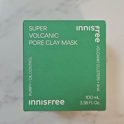 スーパーヴォルカニック ポア クレイマスク/innisfree/洗い流すパック・マスクを使ったクチコミ(4枚目)