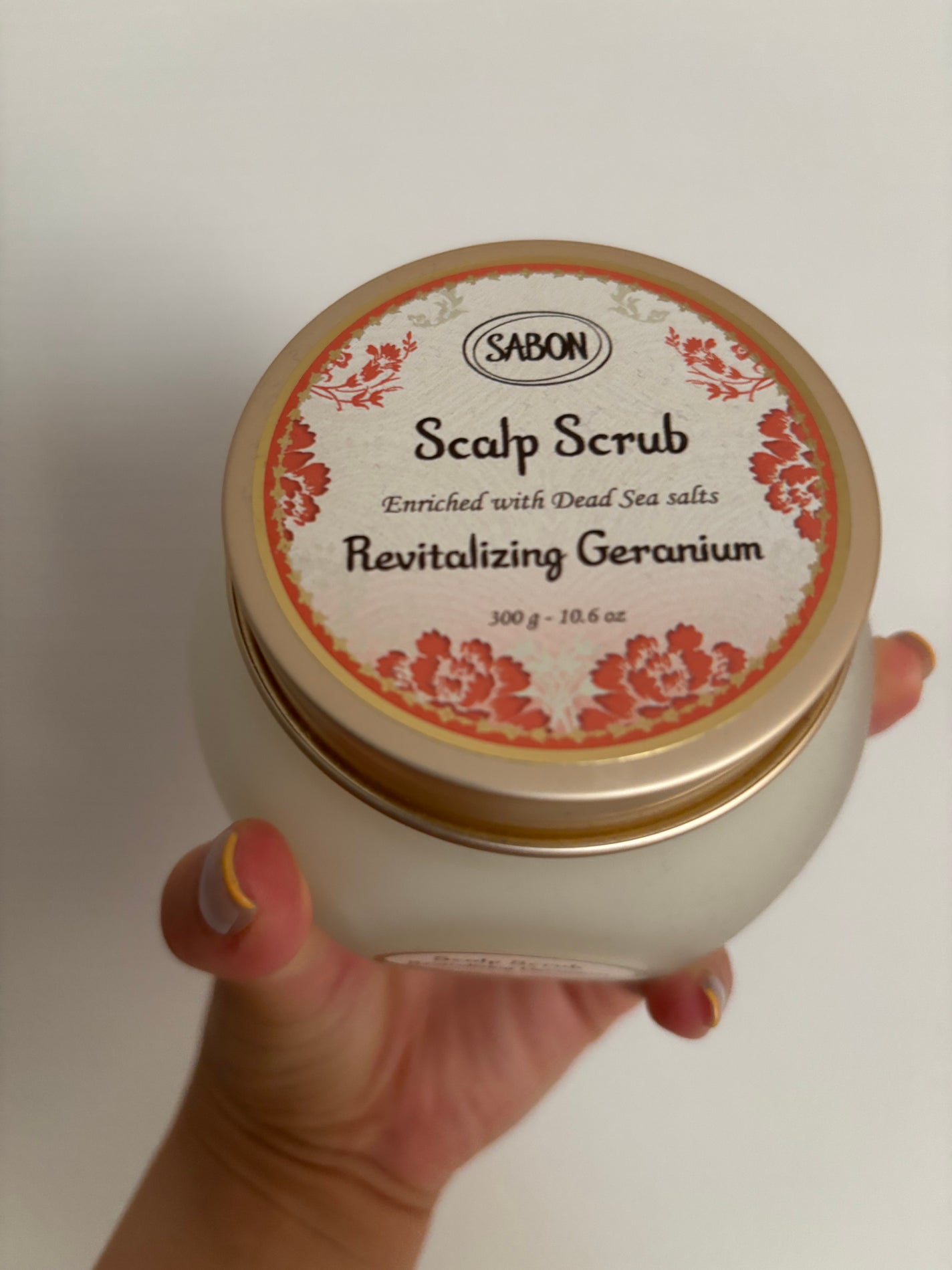 ヘッドスクラブ リプレニッシング(ゼラニウム)/SABON/ヘッドスクラブを使ったクチコミ(2枚目)