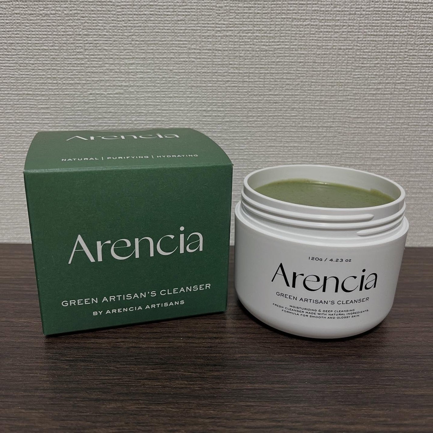 プレミアムもちソープ「グリーンアルティザン」/アレンシア/その他洗顔料を使ったクチコミ(2枚目)