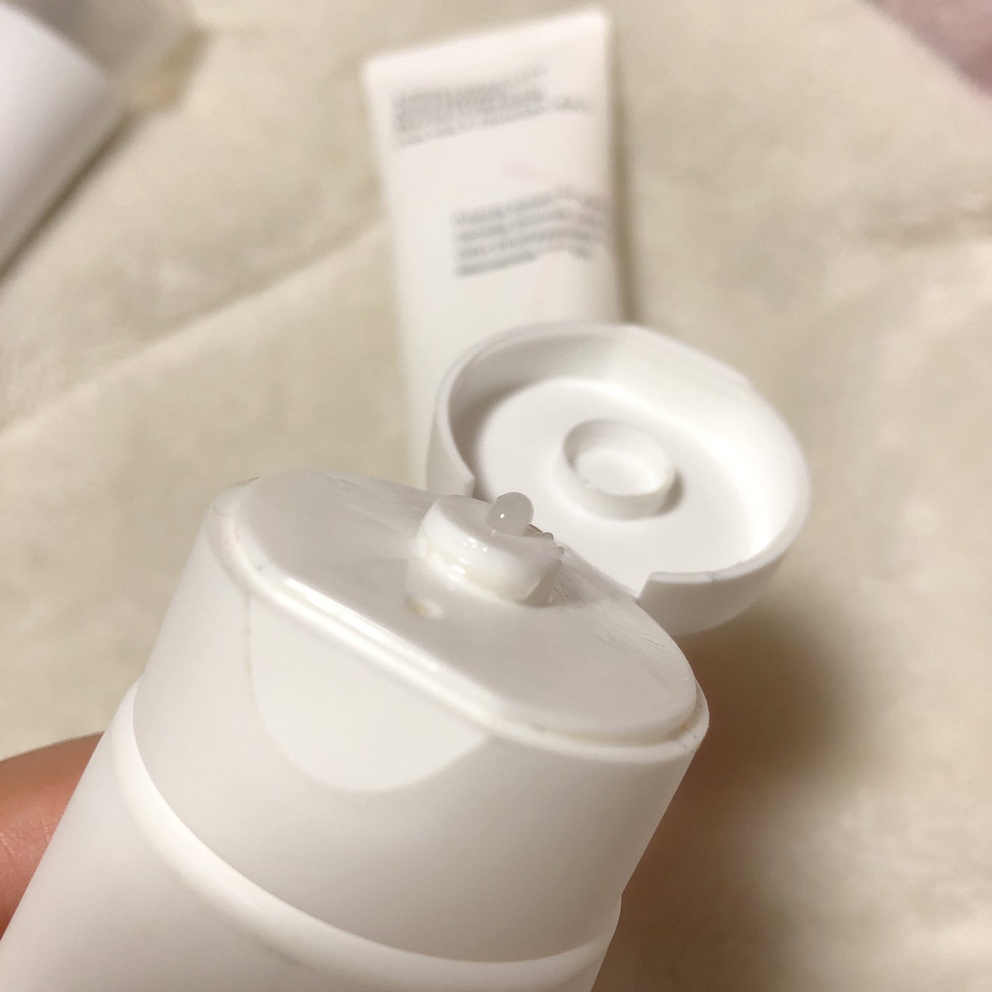 センテラ スージングクリーム/SKIN1004/フェイスクリームを使ったクチコミ(3枚目)