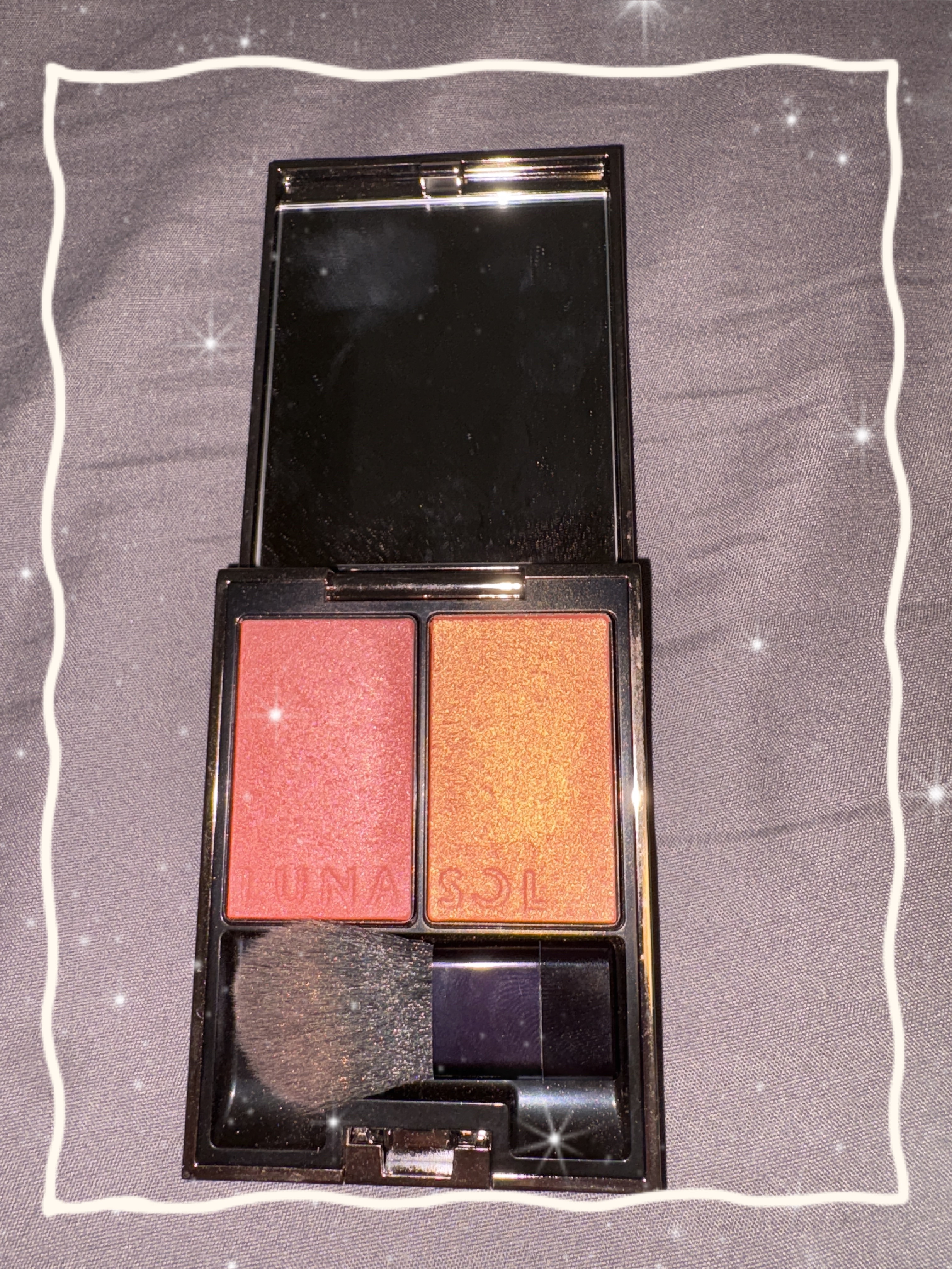 カラーリンググレイズ/LUNASOL/パウダーチークを使ったクチコミ（1枚目）