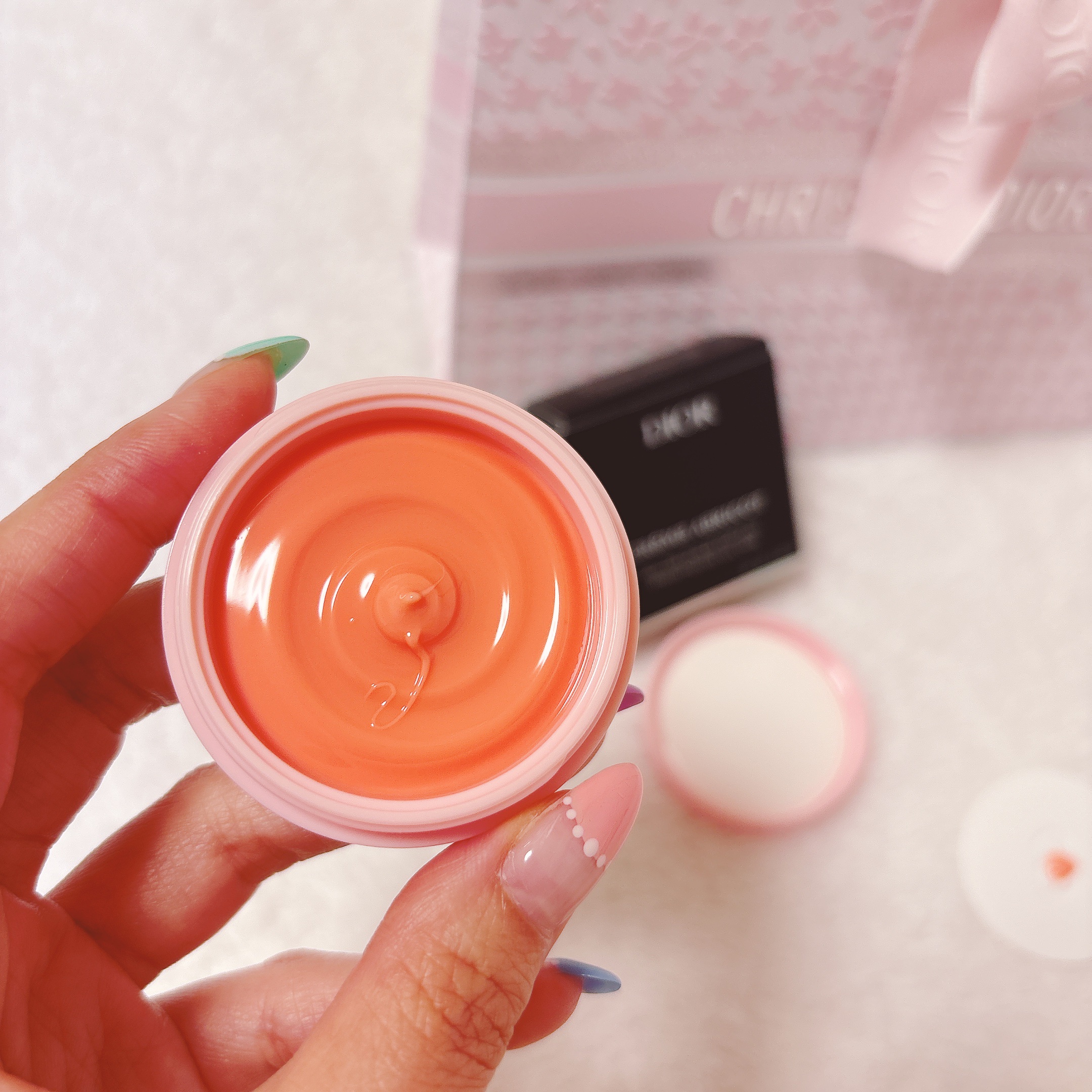 クレーム アブリコ（限定品）/Dior/ネイル・ネイルケアを使ったクチコミ（2枚目）