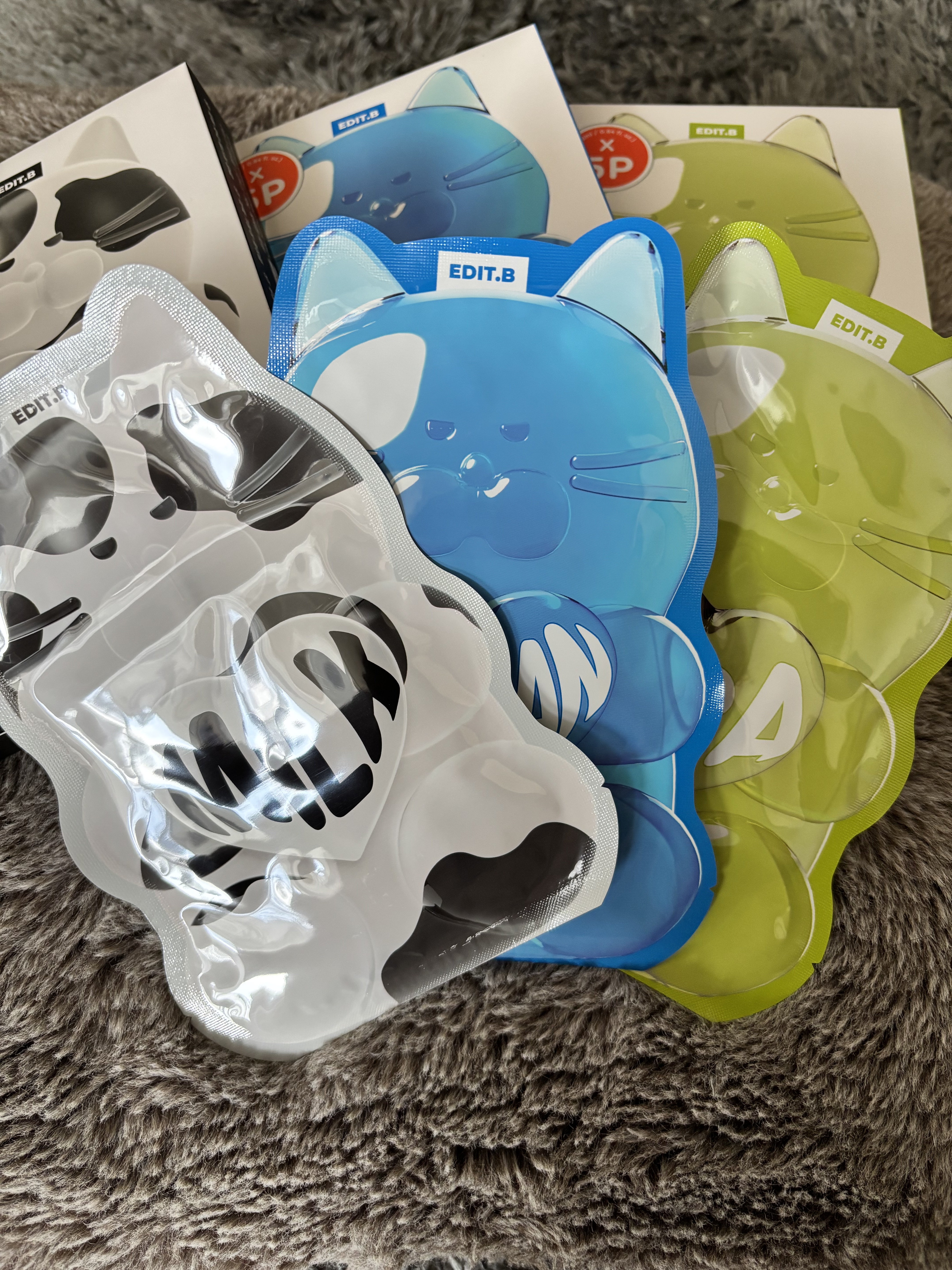 ウォータープルグミマスク/EDIT.B/シートマスク・パックを使ったクチコミ（2枚目）