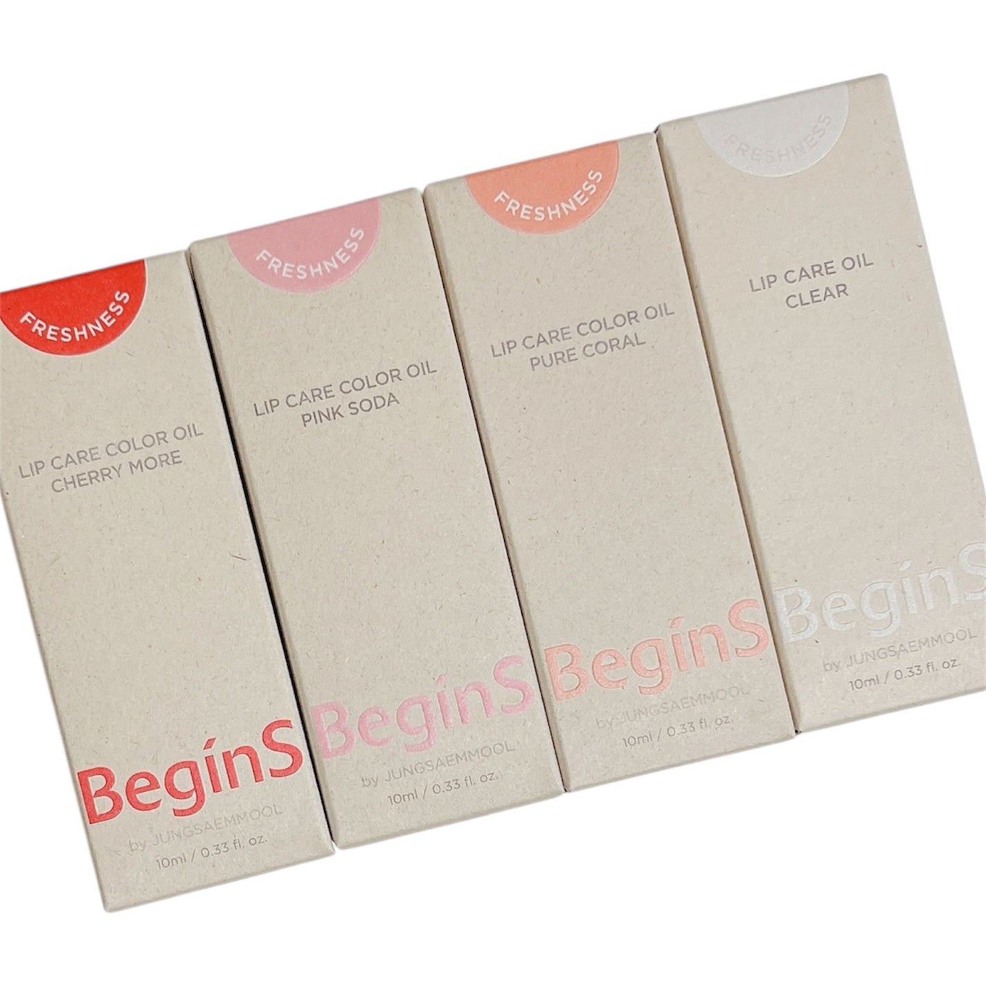 Lip Care Color Oil/BeginS by JUNGSAEMMOOL/リップオイルを使ったクチコミ(4枚目)