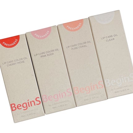 Lip Care Color Oil/BeginS by JUNGSAEMMOOL/リップオイルを使ったクチコミ(4枚目)