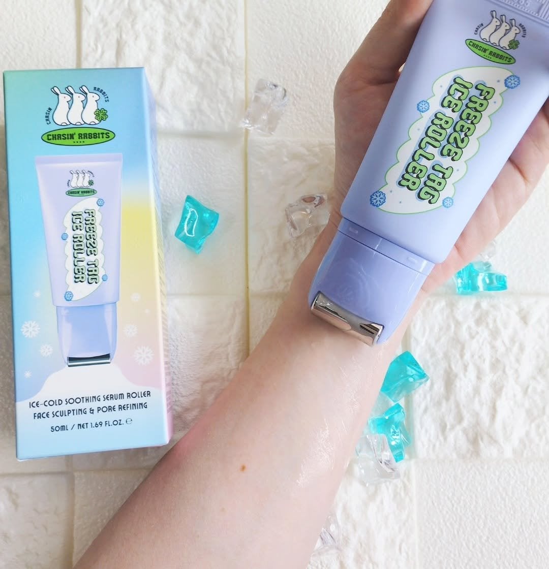 フリーズタグアイスローラー/CHASIN'RABBITS/美容液を使ったクチコミ(3枚目)