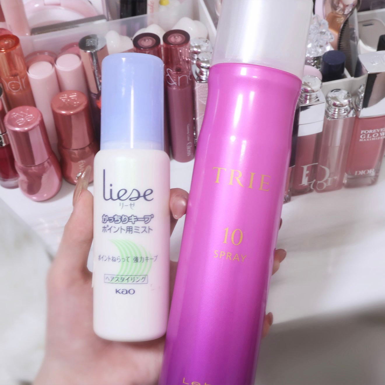 トリエ フィックス スプレー 10/LebeL/ヘアスプレーを使ったクチコミ(1枚目)