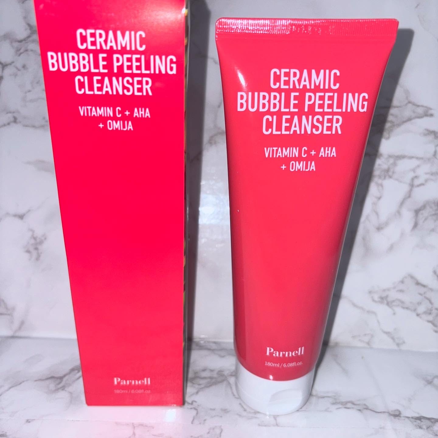 AHA 9.12 オミジャ 陶器肌 ウォッシュオフ セラム/parnell/美容液を使ったクチコミ（2枚目）