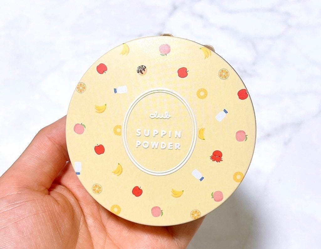 すっぴんパウダーCミックスジュースの香り/クラブ/プレストパウダーを使ったクチコミ(2枚目)