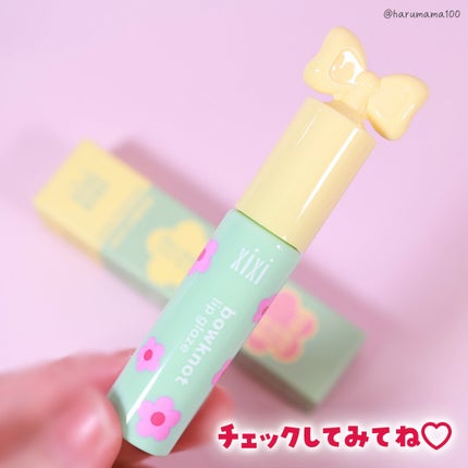 bowknot lip glaze/xixi/口紅を使ったクチコミ(7枚目)