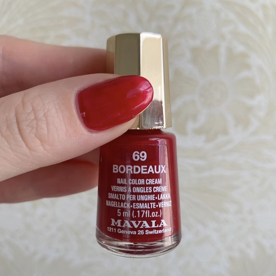 ネイルカラー 69 ボルドー/MAVALA/マニキュアを使ったクチコミ（1枚目）