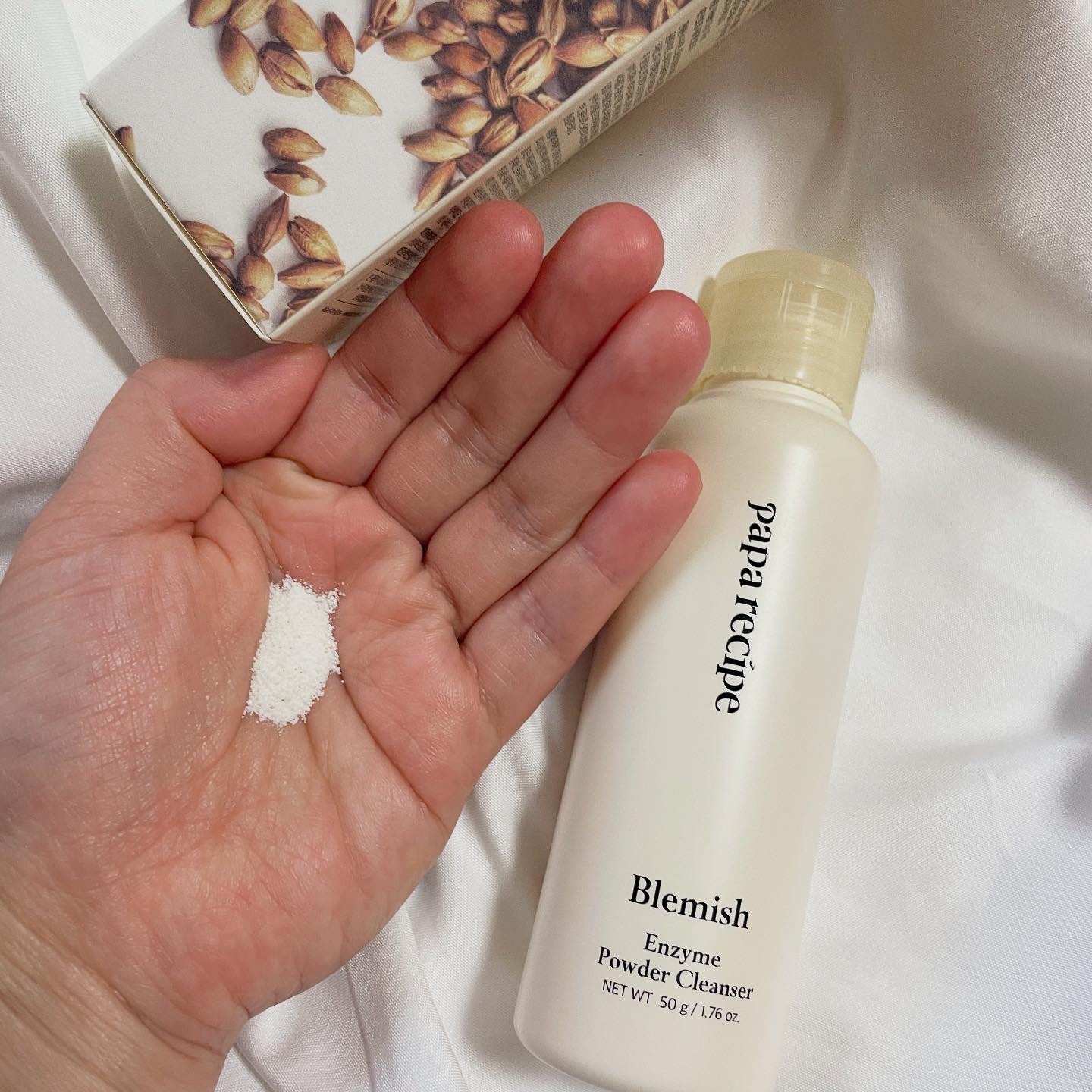 ブレミッシュ 酵素 洗顔パウダー/PAPA RECIPE/洗顔パウダーを使ったクチコミ（2枚目）