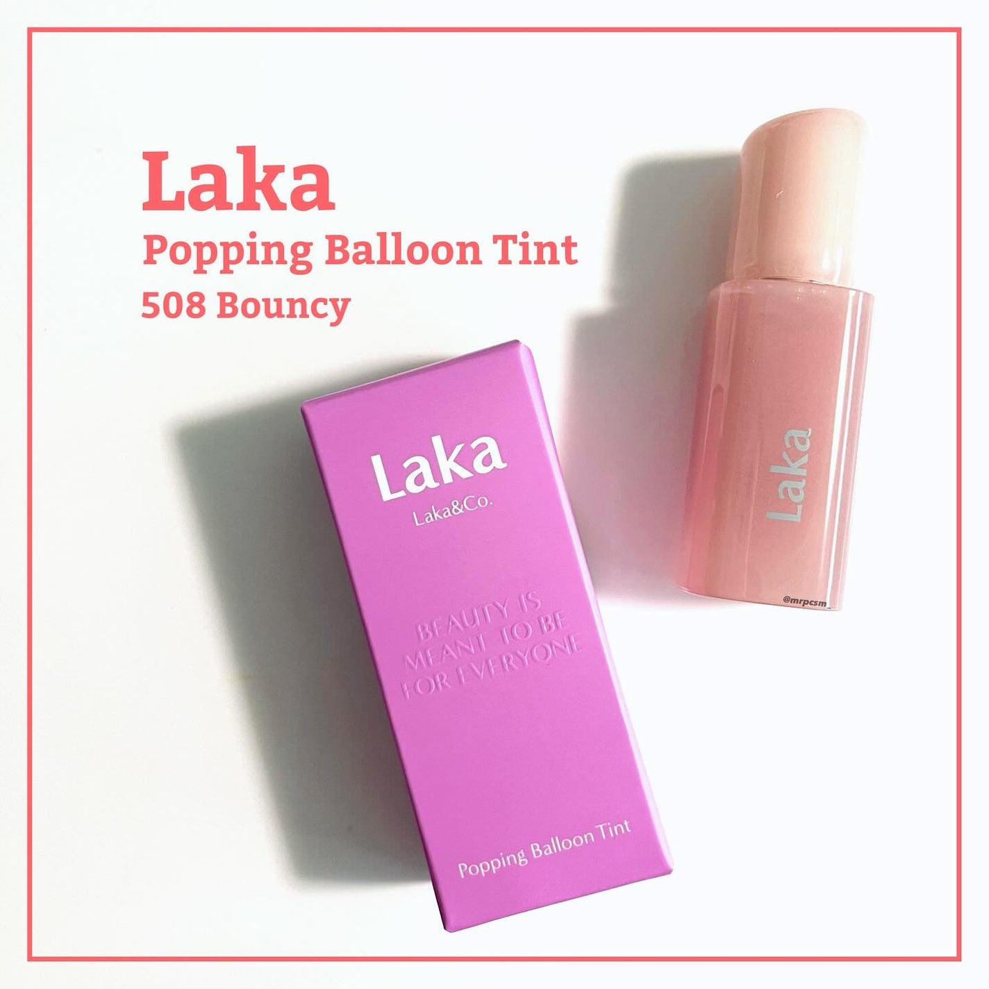 ポッピングバルーンティント/Laka/リップティントを使ったクチコミ(1枚目)