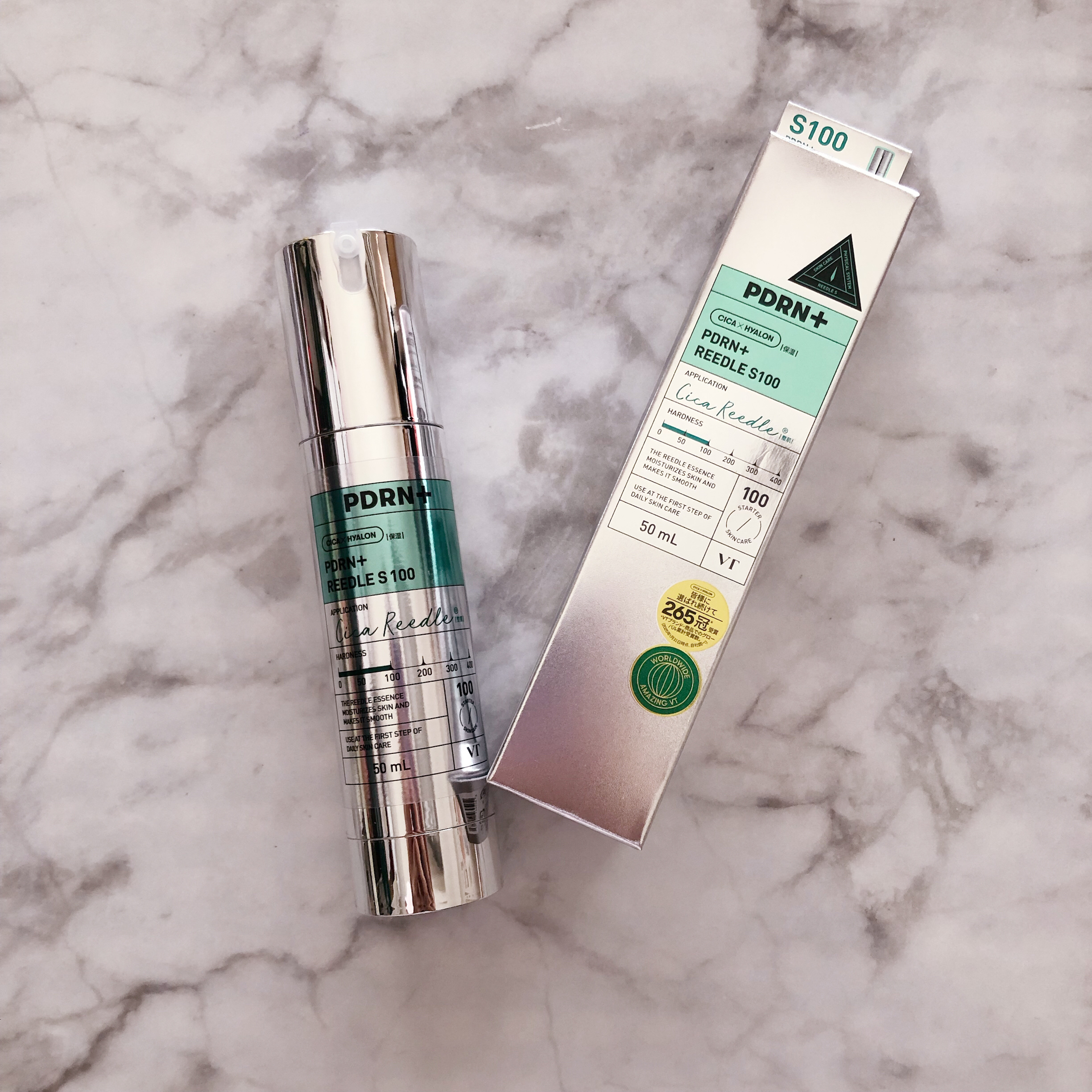 PDRN+リードルS 100/VT/美容液を使ったクチコミ（1枚目）