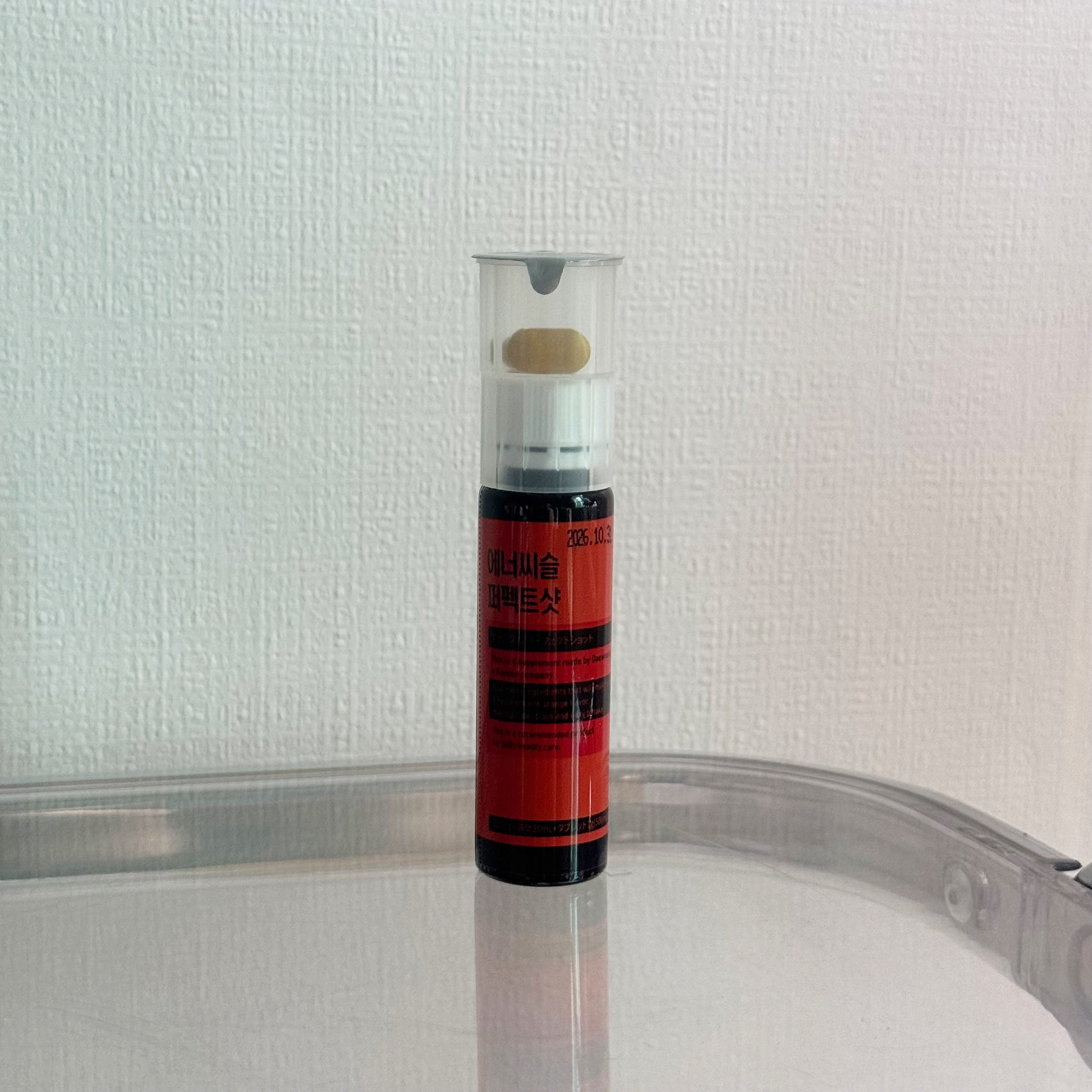 エナシスルパーフェクトショットイミューン+/DAEWOONG/栄養ドリンクを使ったクチコミ（1枚目）