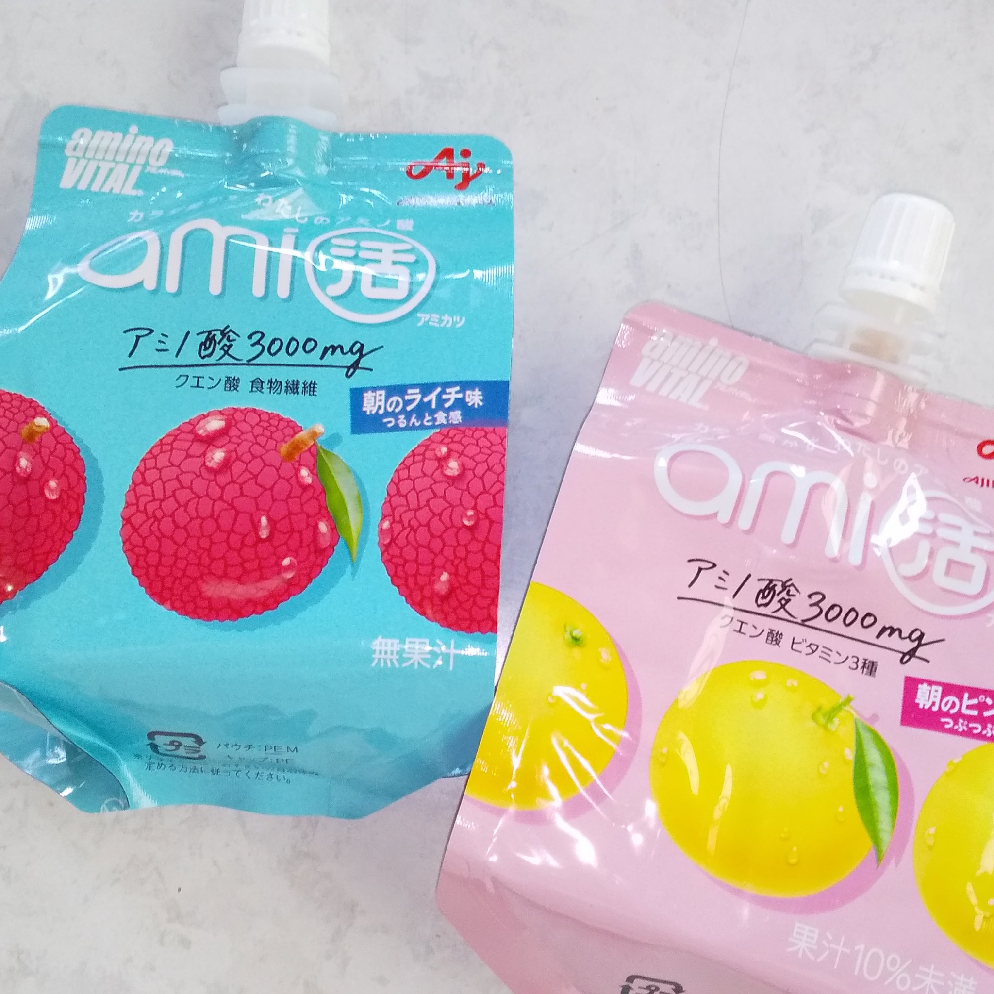 アミノバイタルami活/味の素/ゼリー飲料を使ったクチコミ（3枚目）