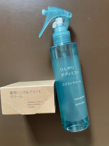 ひんやりボディミスト エクストラクール/無印良品/デオドラント・制汗剤を使ったクチコミ(1枚目)