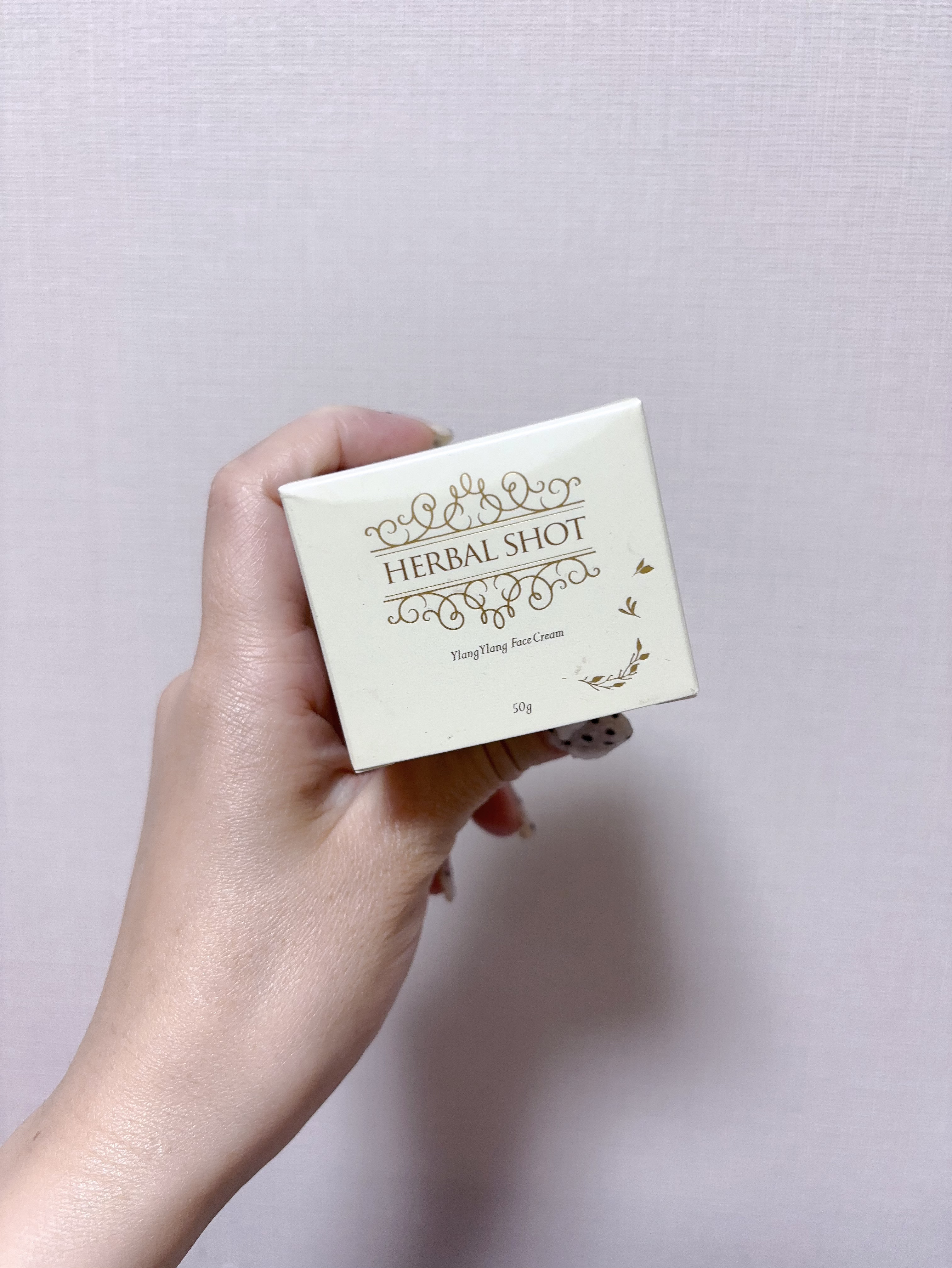 さらっとしっとり濃密美容クリーム（イランイラン）/Herbal Shot/フェイスクリームを使ったクチコミ（3枚目）