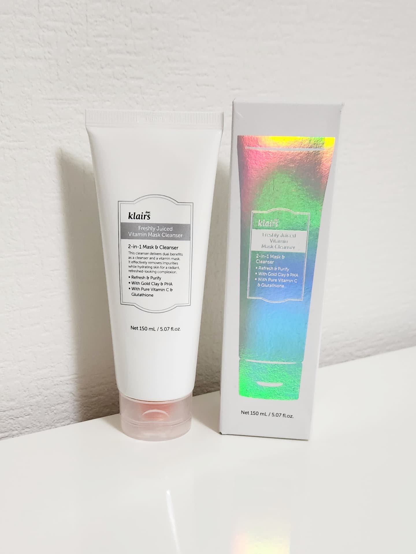 ヒアルビタグルパッククレンザー/Klairs/洗顔フォームを使ったクチコミ（1枚目）