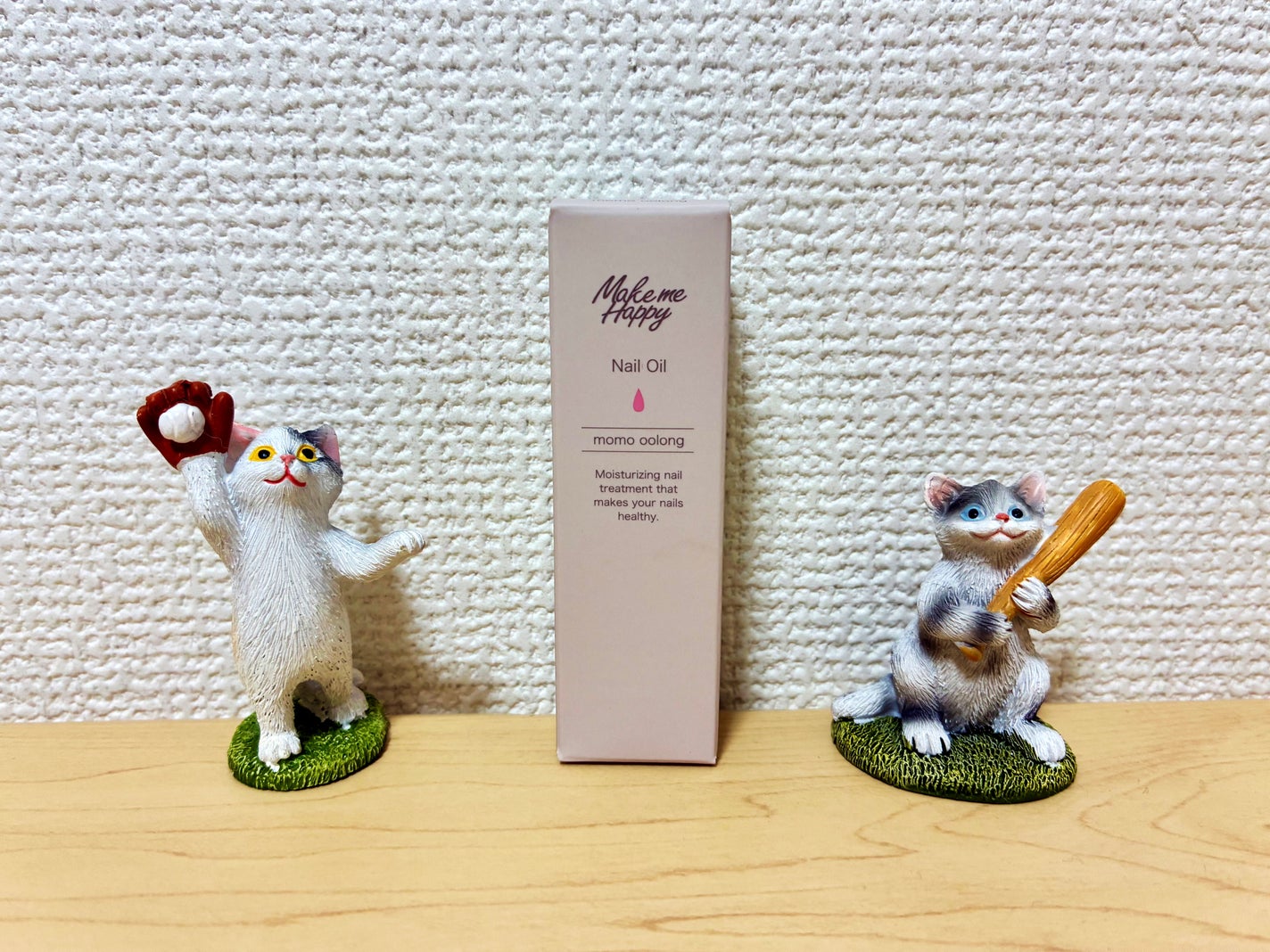 メイクミーハッピー ネイルオイル momo oolong/キャンメイク/ネイルオイル・トリートメントを使ったクチコミ(1枚目)