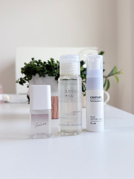 ピュア スクワラン オイル/ちふれ/フェイスオイルを使ったクチコミ(1枚目)