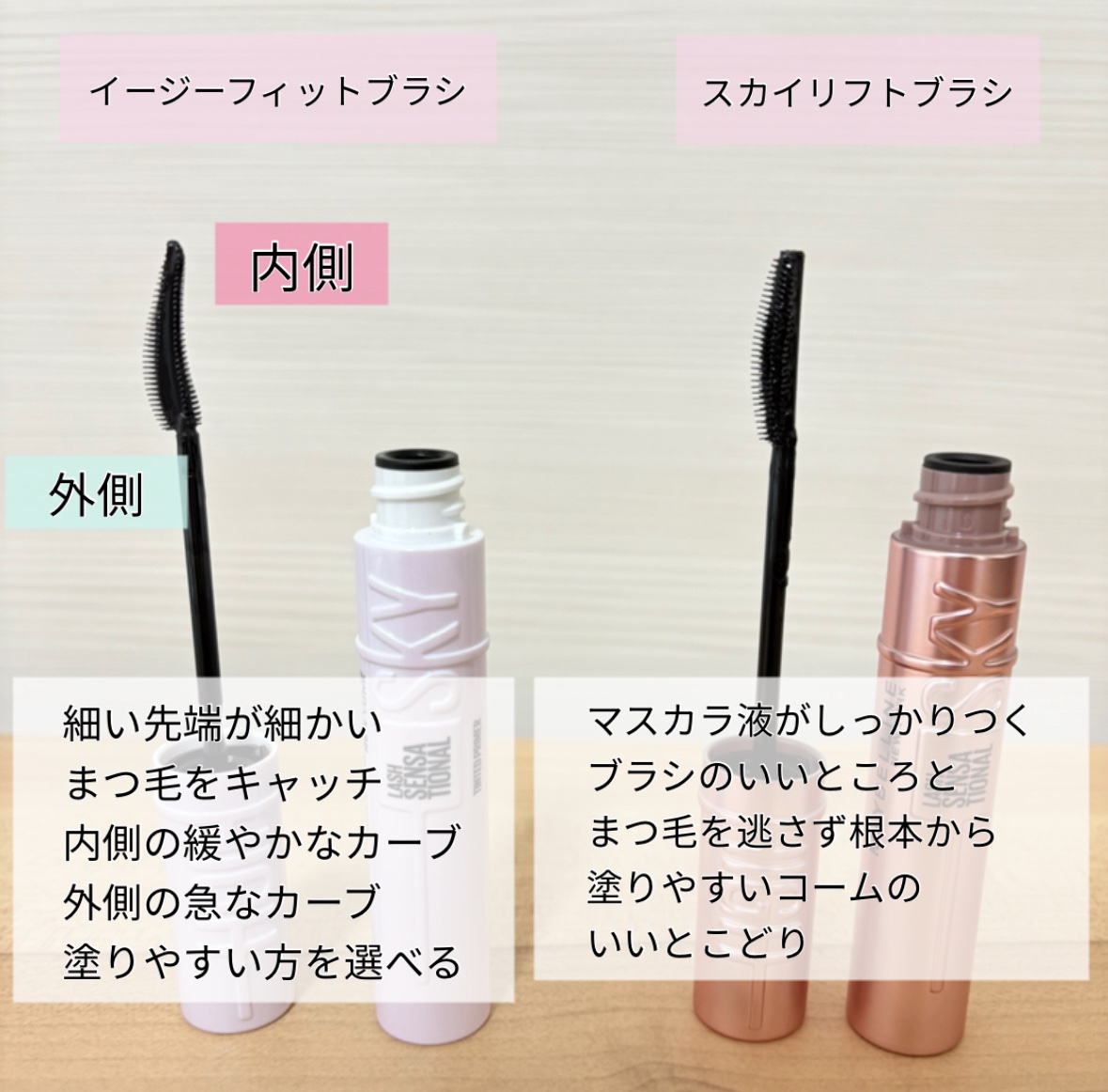 スカイハイ/MAYBELLINE NEW YORK/マスカラを使ったクチコミ（3枚目）