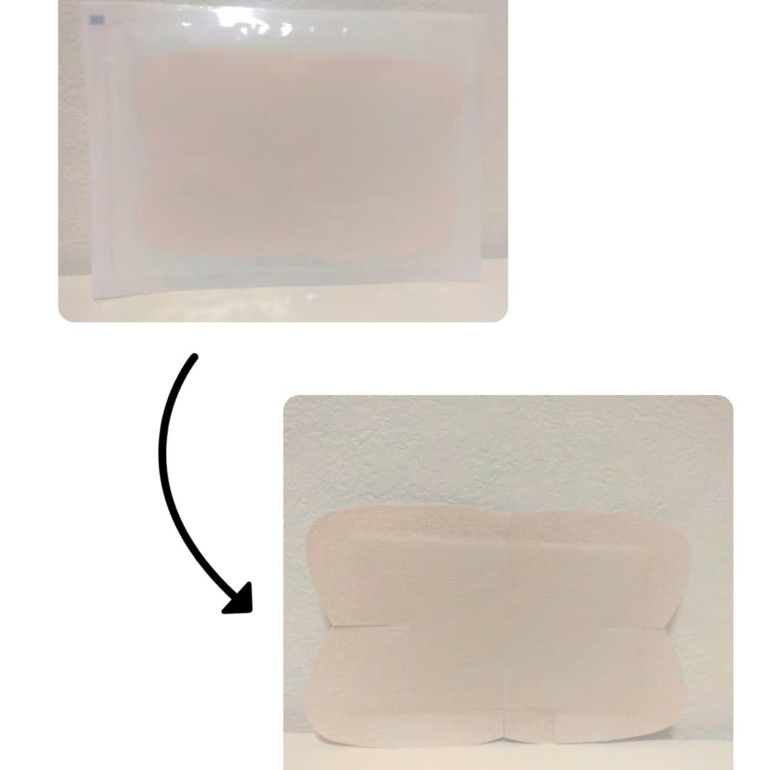 シアバター スリーピング ヒール パッチ/BAREN/レッグ・フットケアを使ったクチコミ（2枚目）