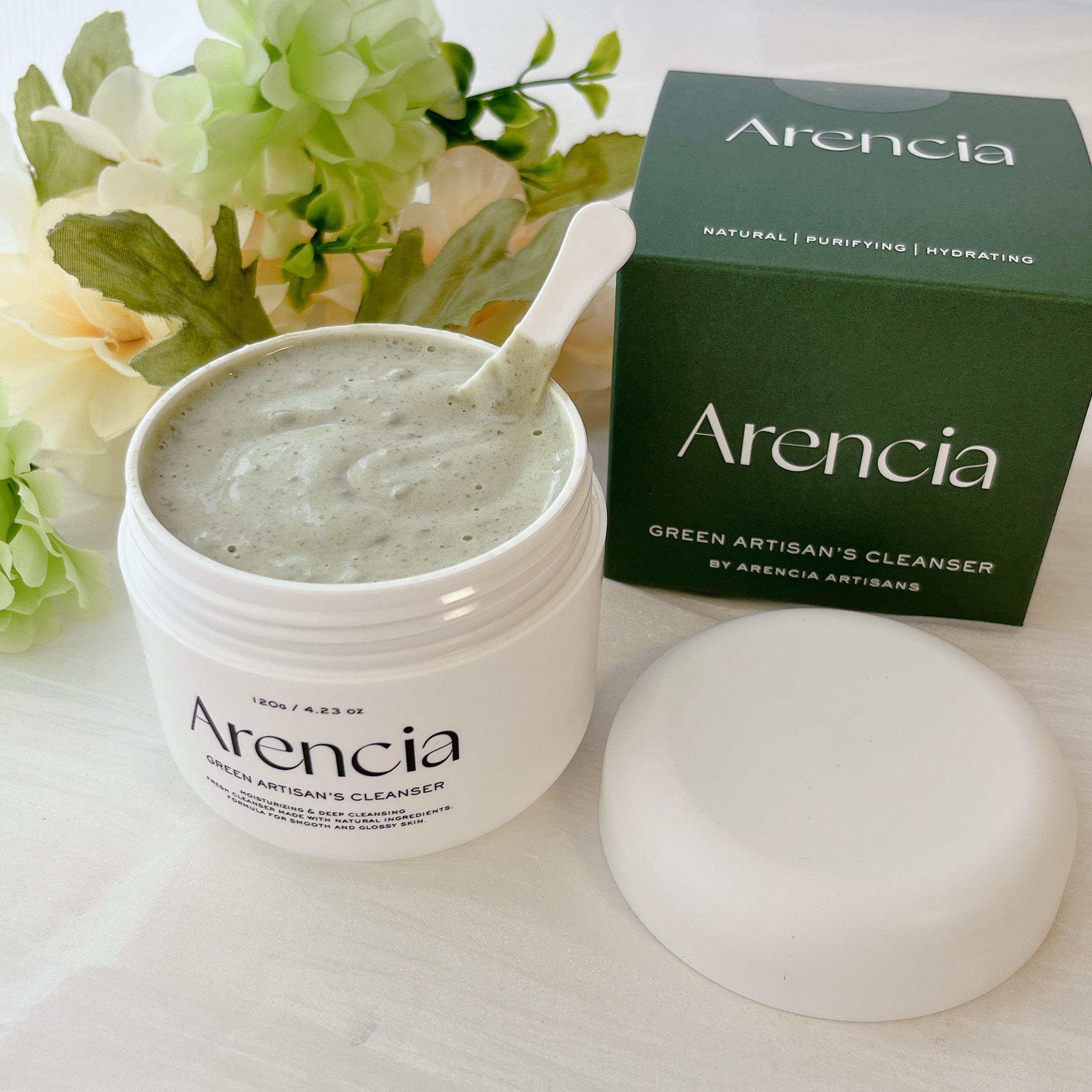 プレミアムもちソープ「グリーンアルティザン」/アレンシア/その他洗顔料を使ったクチコミ（3枚目）