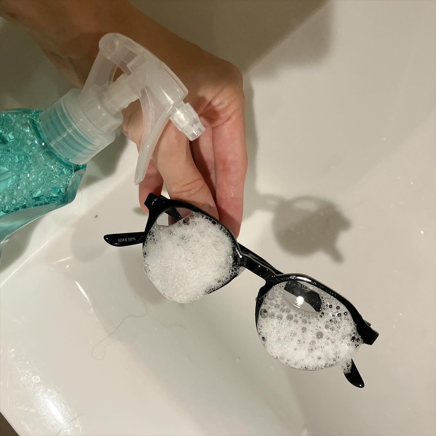 メガネのシャンプー 除菌EX/ソフト９９コーポレーション/その他を使ったクチコミ（2枚目）