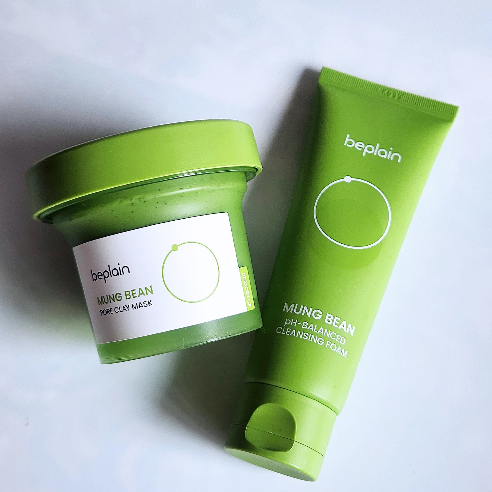 緑豆毛穴クレイパック/beplain/洗い流すパック・マスクを使ったクチコミ（2枚目）
