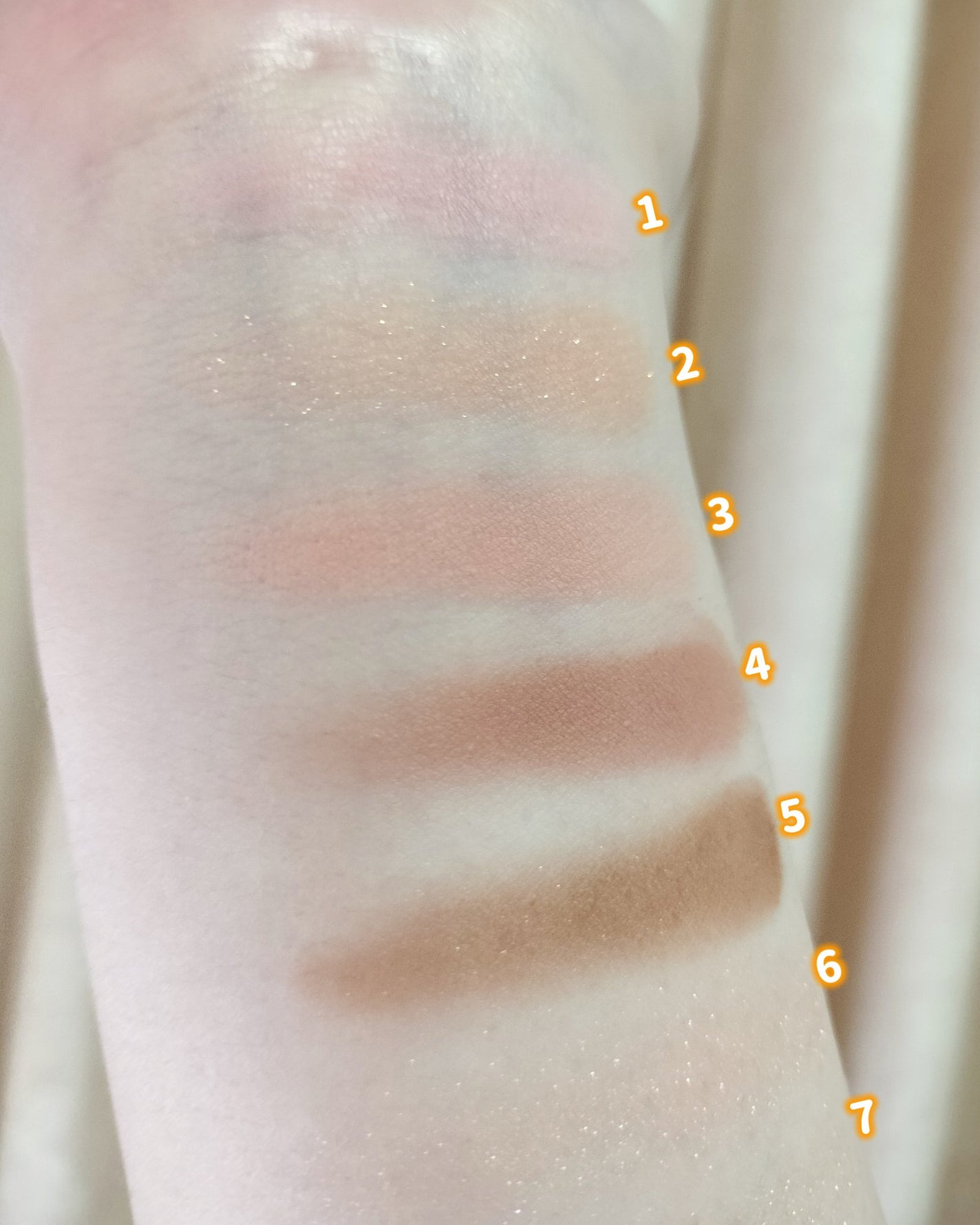 ライトオンアイズシャドウパレット/ルミル/アイシャドウパレットを使ったクチコミ(5枚目)