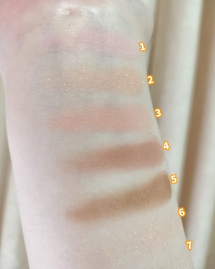 ライトオンアイズシャドウパレット/ルミル/アイシャドウパレットを使ったクチコミ(5枚目)