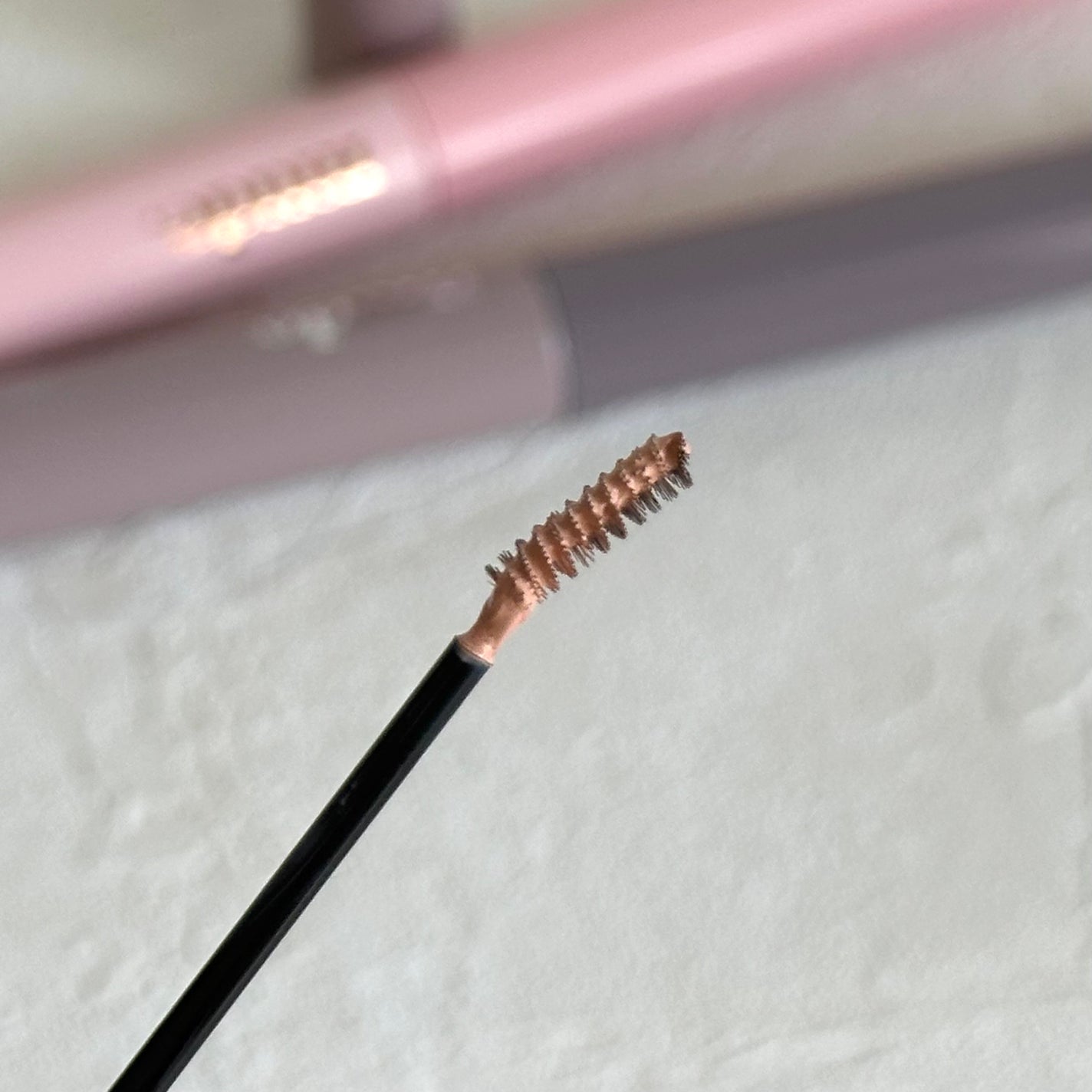 インスパイアスキニーブロウカラ/mude/眉マスカラを使ったクチコミ(4枚目)