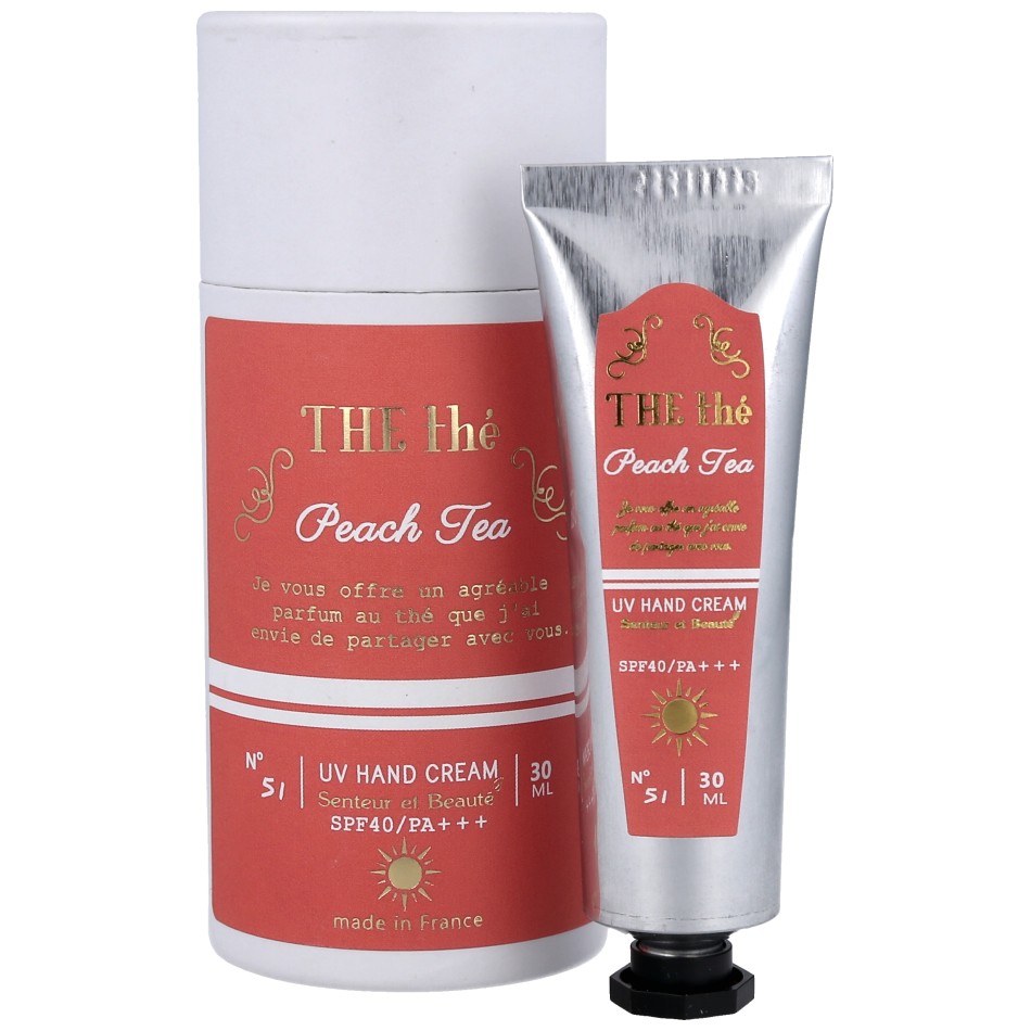 サンタール・エ・ボーテ UVハンドクリーム〈ピーチティー〉の香り